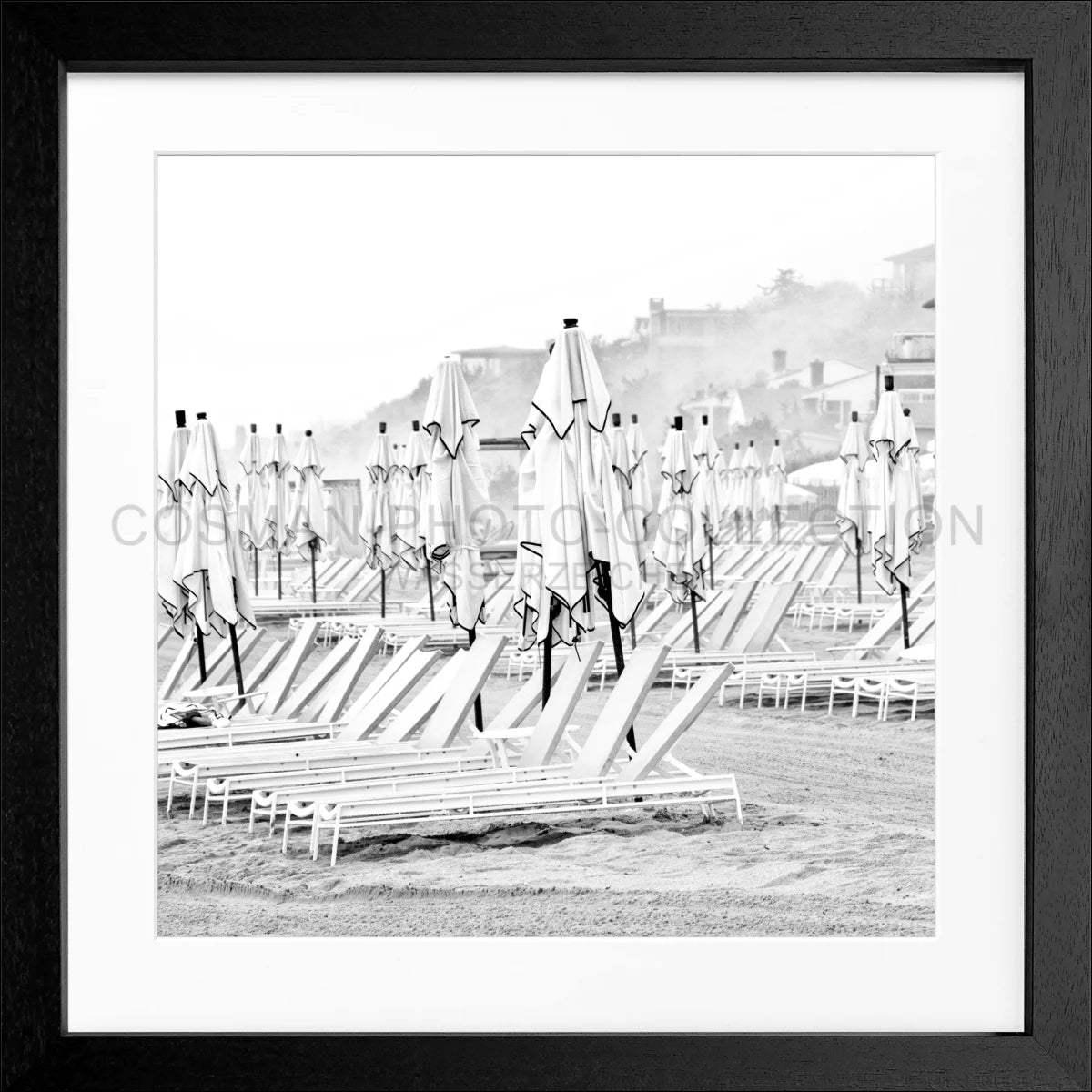 Poster mit Rahmen Hamptons Long Island ’Beach’ HM20Q