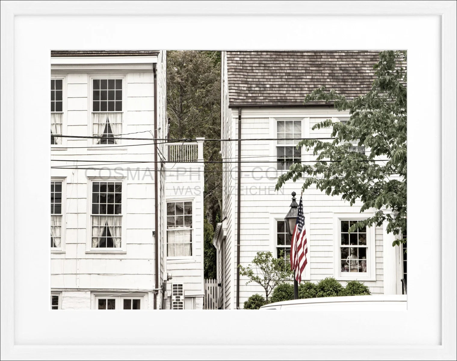 Poster mit Rahmen Hamptons Long Island HM22 - Wandbilder