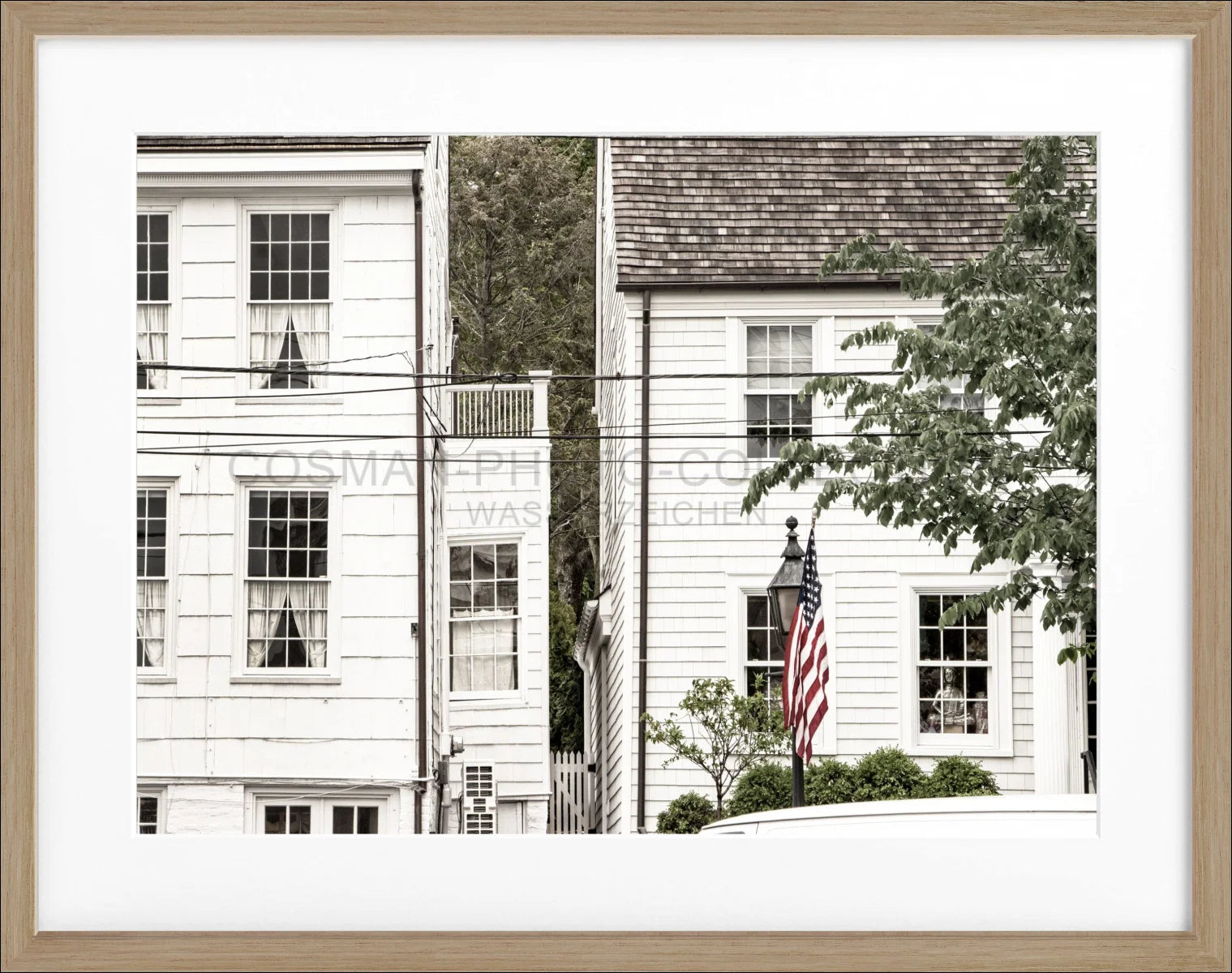 Poster mit Rahmen Hamptons Long Island HM22 - Wandbilder