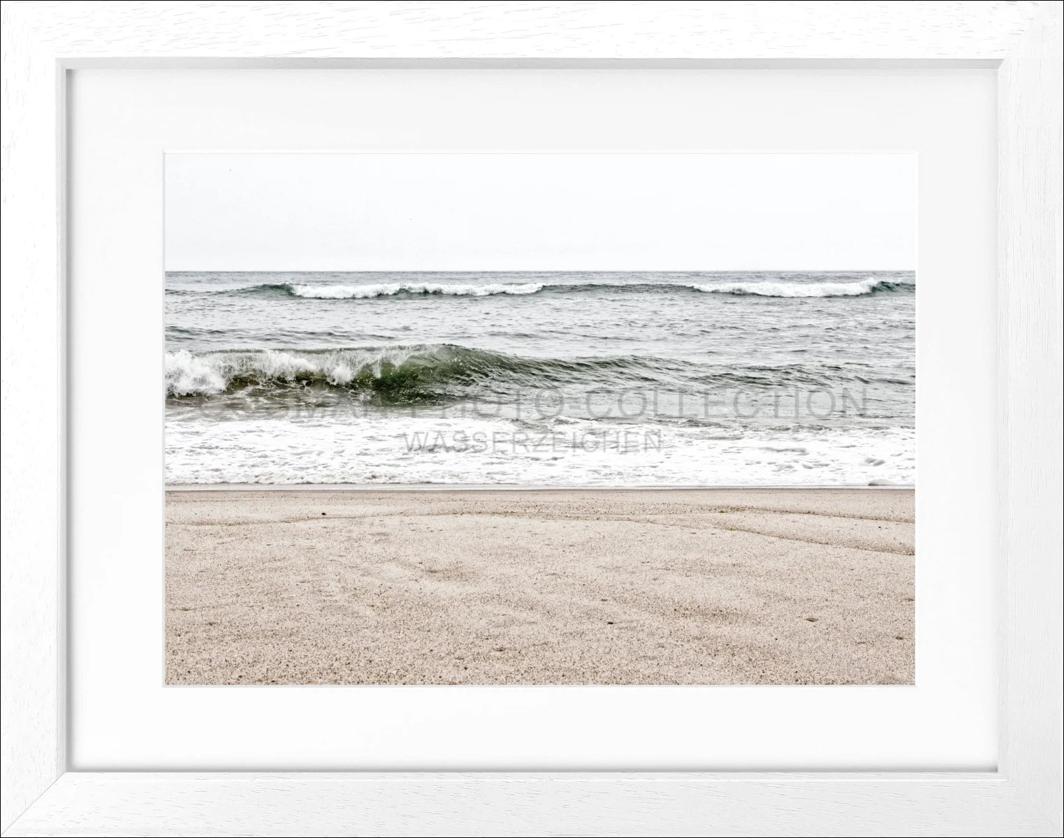 Poster mit Rahmen Hamptons Long Island ’Ocean’ HM21