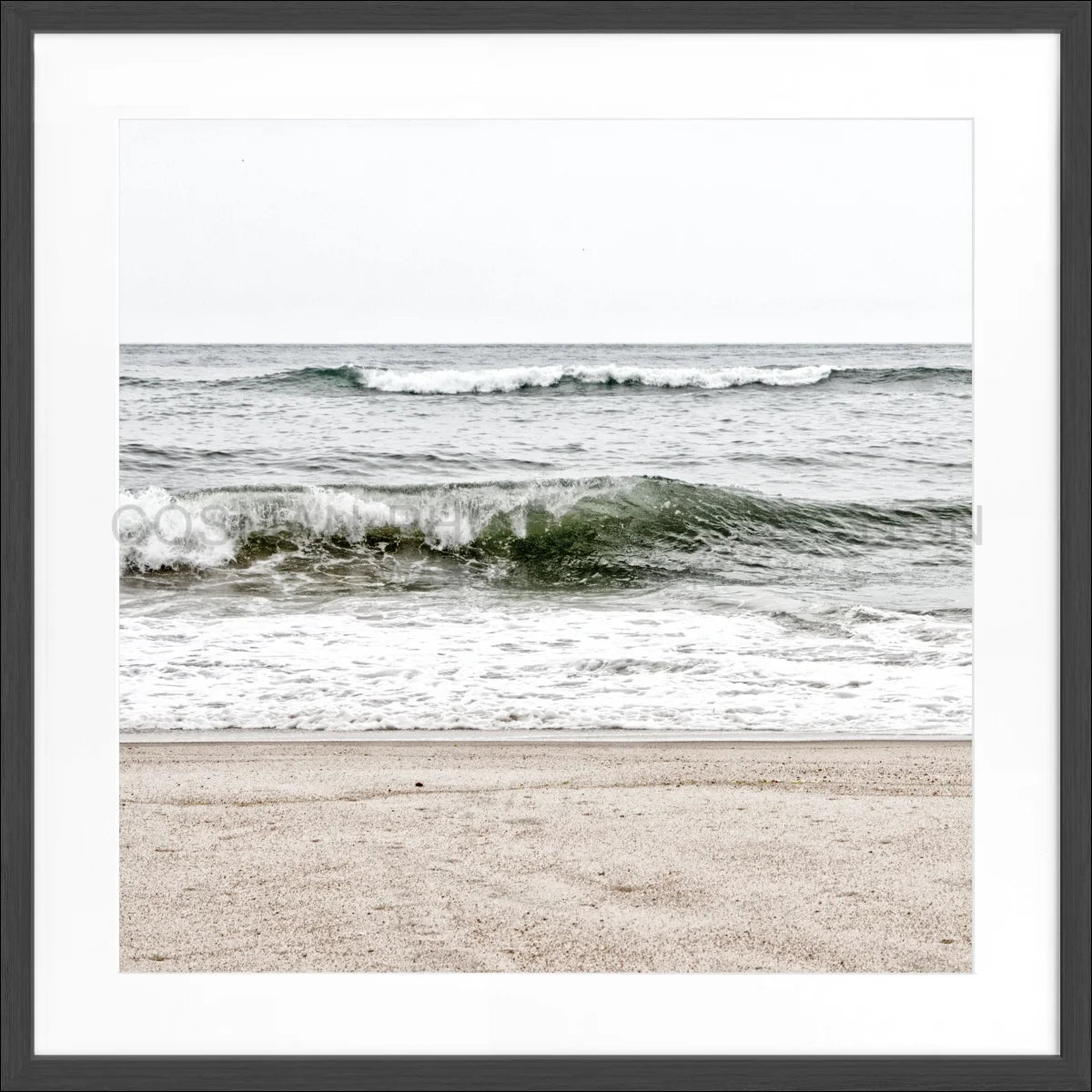 Poster mit Rahmen Hamptons Long Island ’Ocean’ HM21Q