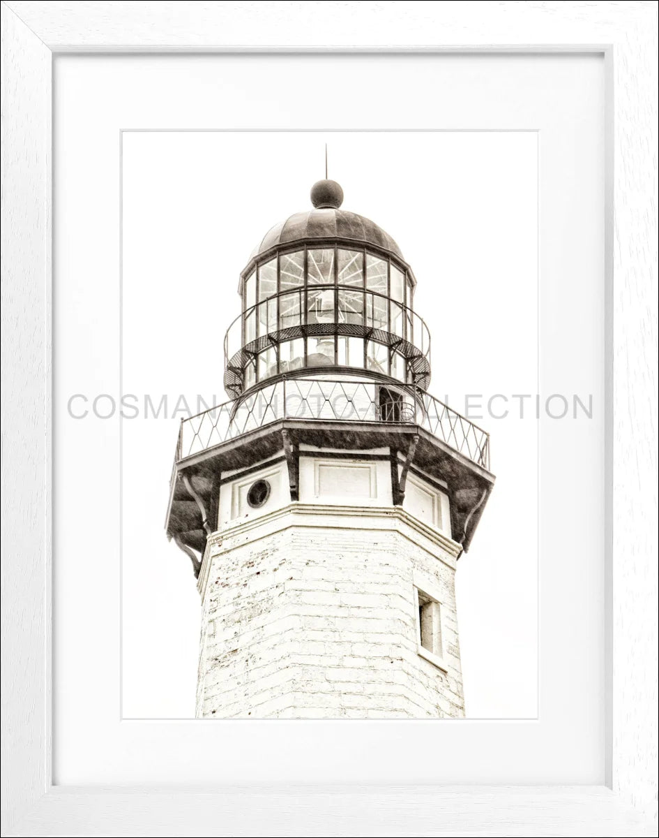 Poster mit Rahmen Hamptons Montauk ’Lighthouse’ HM13