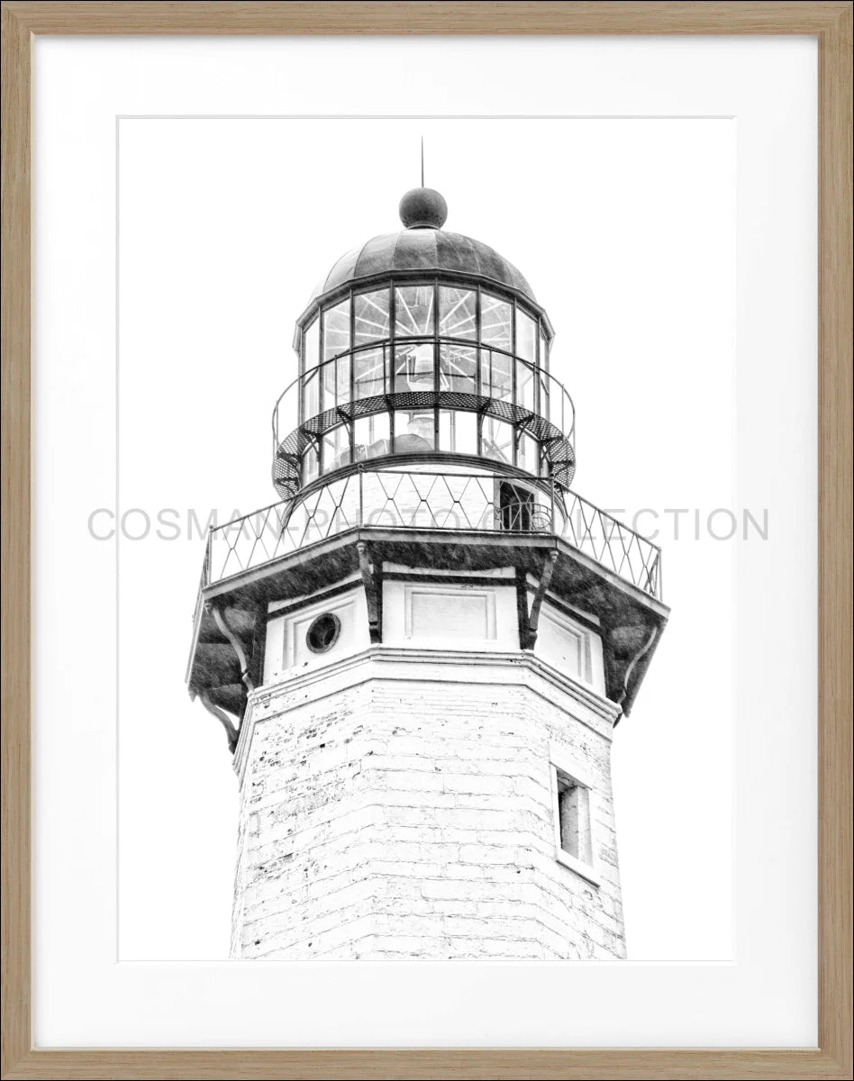 Poster mit Rahmen Hamptons Montauk ’Lighthouse’ HM13