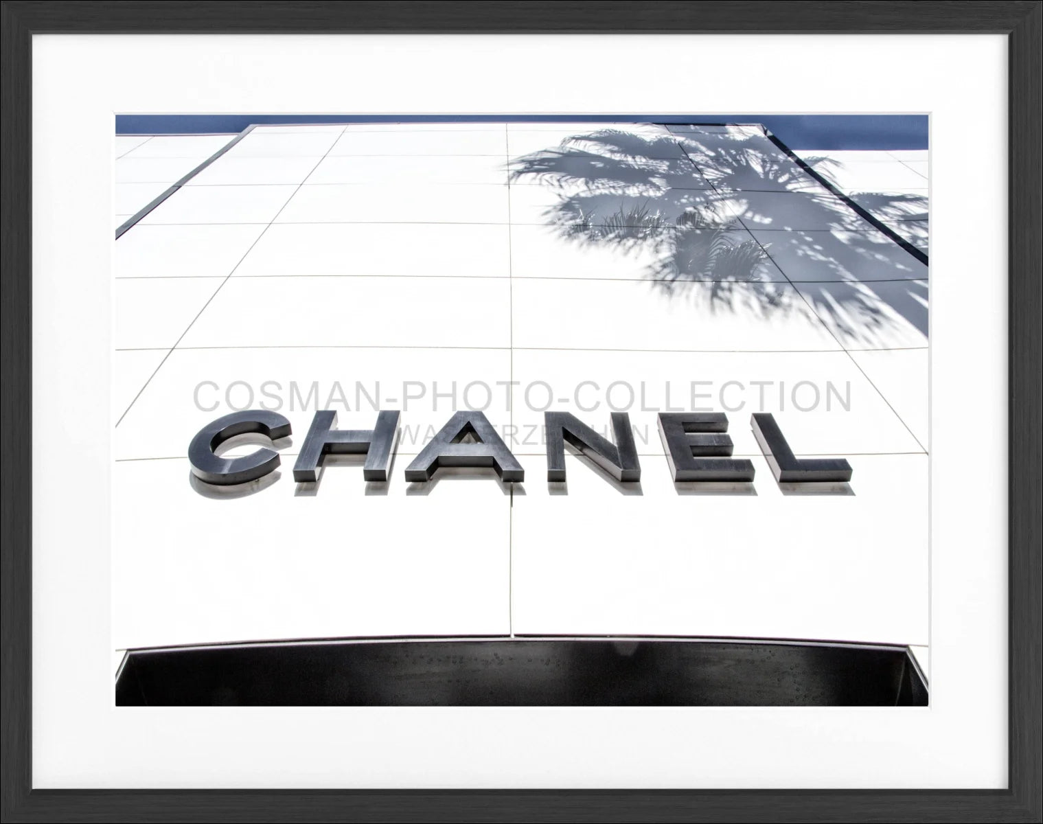 Poster mit Rahmen Kalifornien Beverly Hills ’CHANEL’ HW06