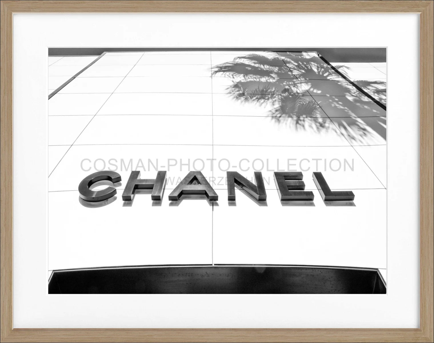 Poster mit Rahmen Kalifornien Beverly Hills ’CHANEL’ HW06