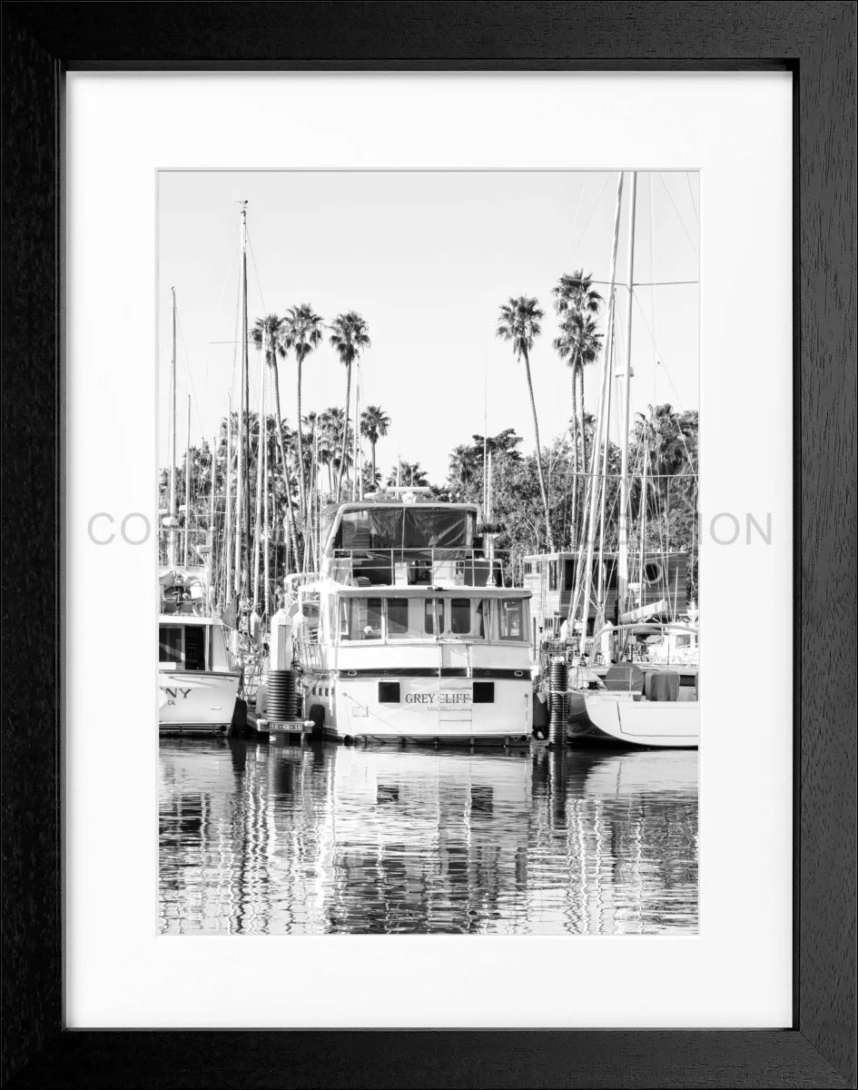 Poster mit Rahmen Kalifornien ’Boat’ K33 - Wandbilder