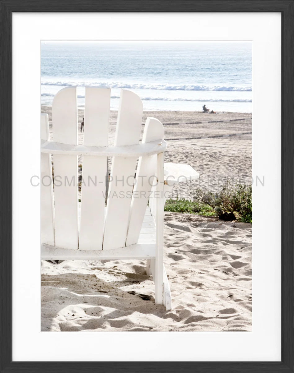 Poster mit Rahmen Kalifornien ’Deckchair’ K178 - Wandbilder