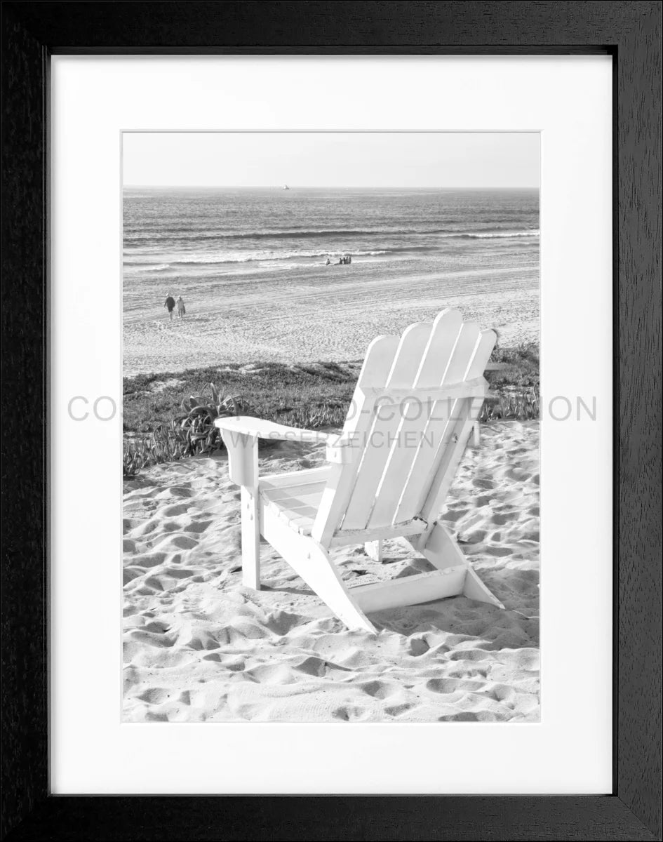 Poster mit Rahmen Kalifornien ’Deckchair’ K180 - Wandbilder