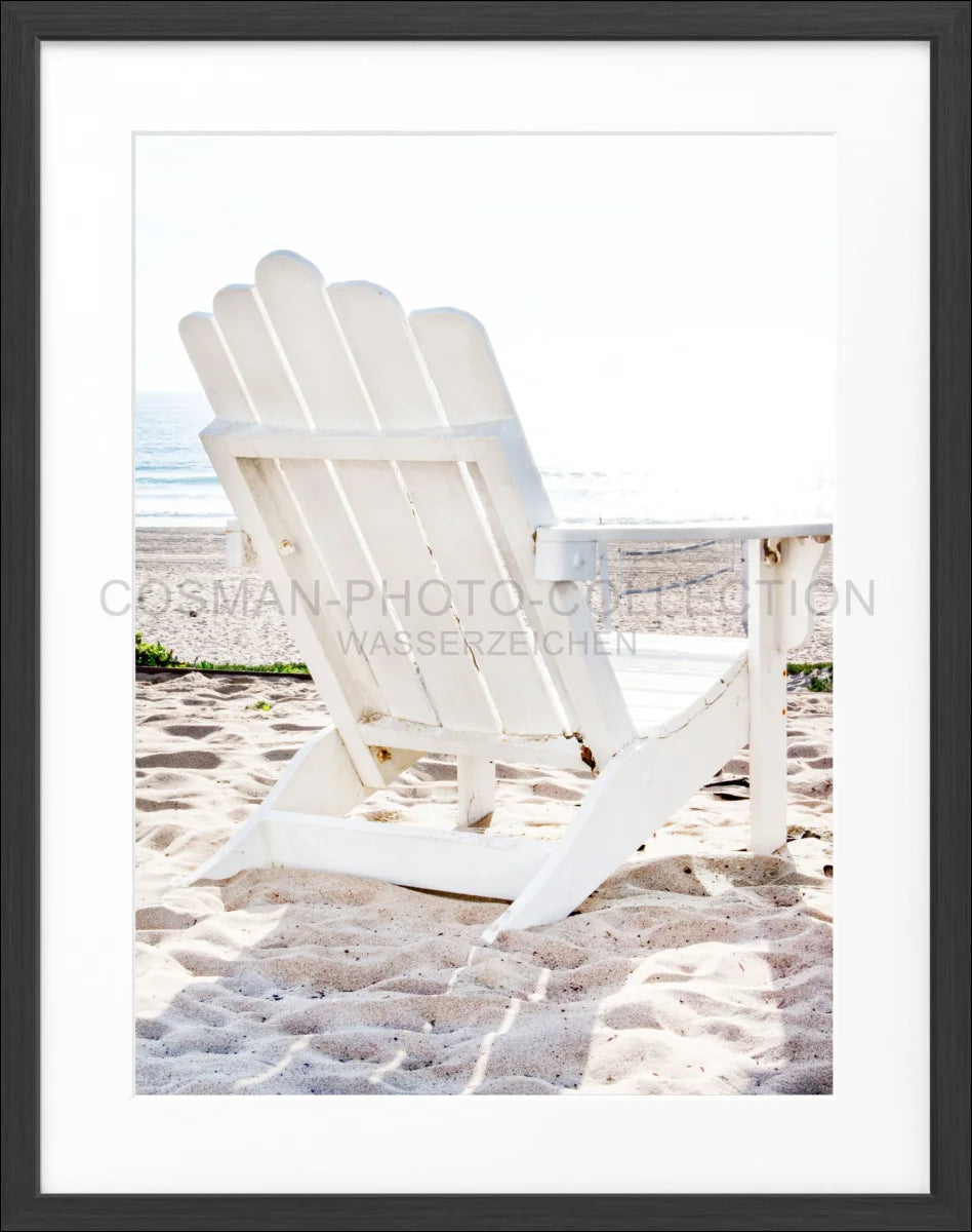 Poster mit Rahmen Kalifornien ’Deckchair’ K181 - Wandbilder