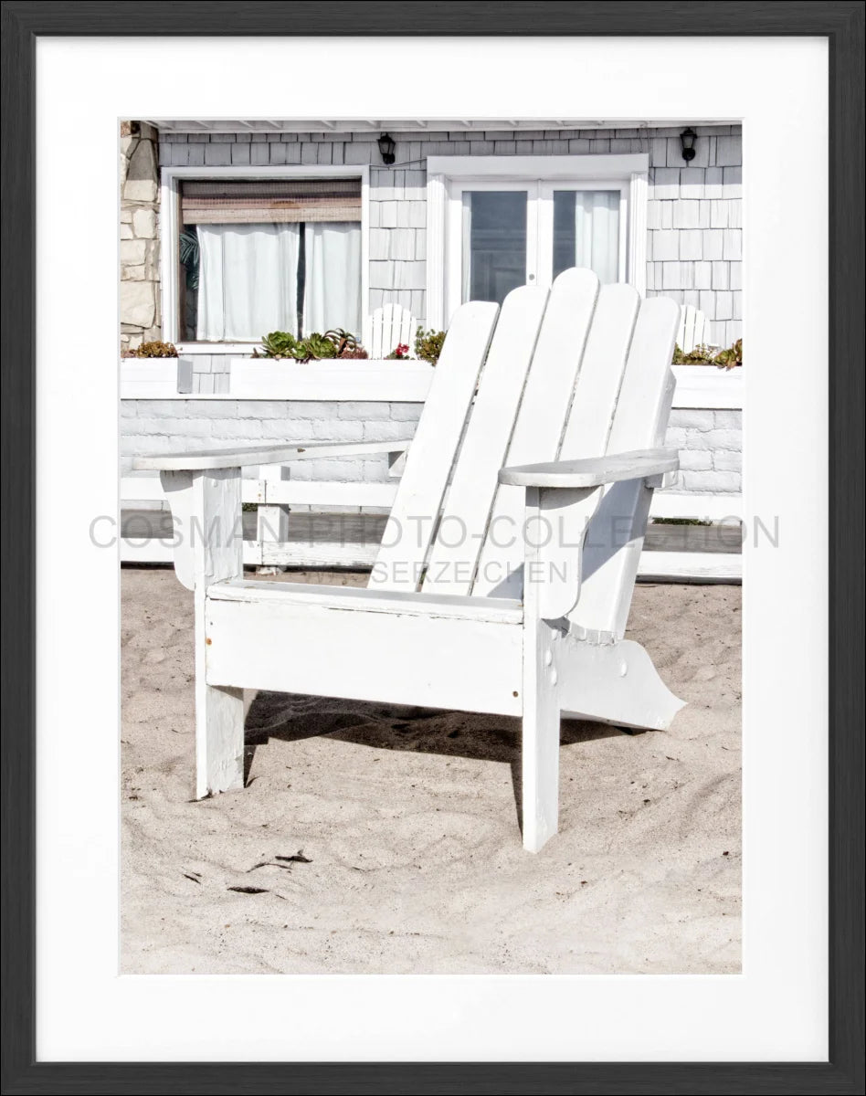 Poster mit Rahmen Kalifornien ’Deckchair’ K182 - Wandbilder