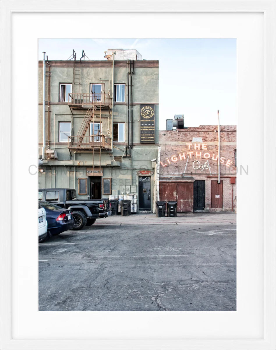 Poster mit Rahmen Kalifornien ’Hermosa Beach’ K159