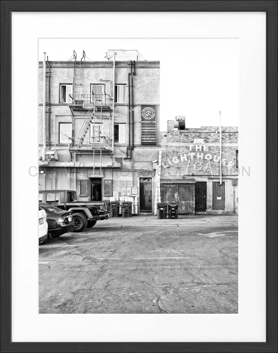 Poster mit Rahmen Kalifornien ’Hermosa Beach’ K159