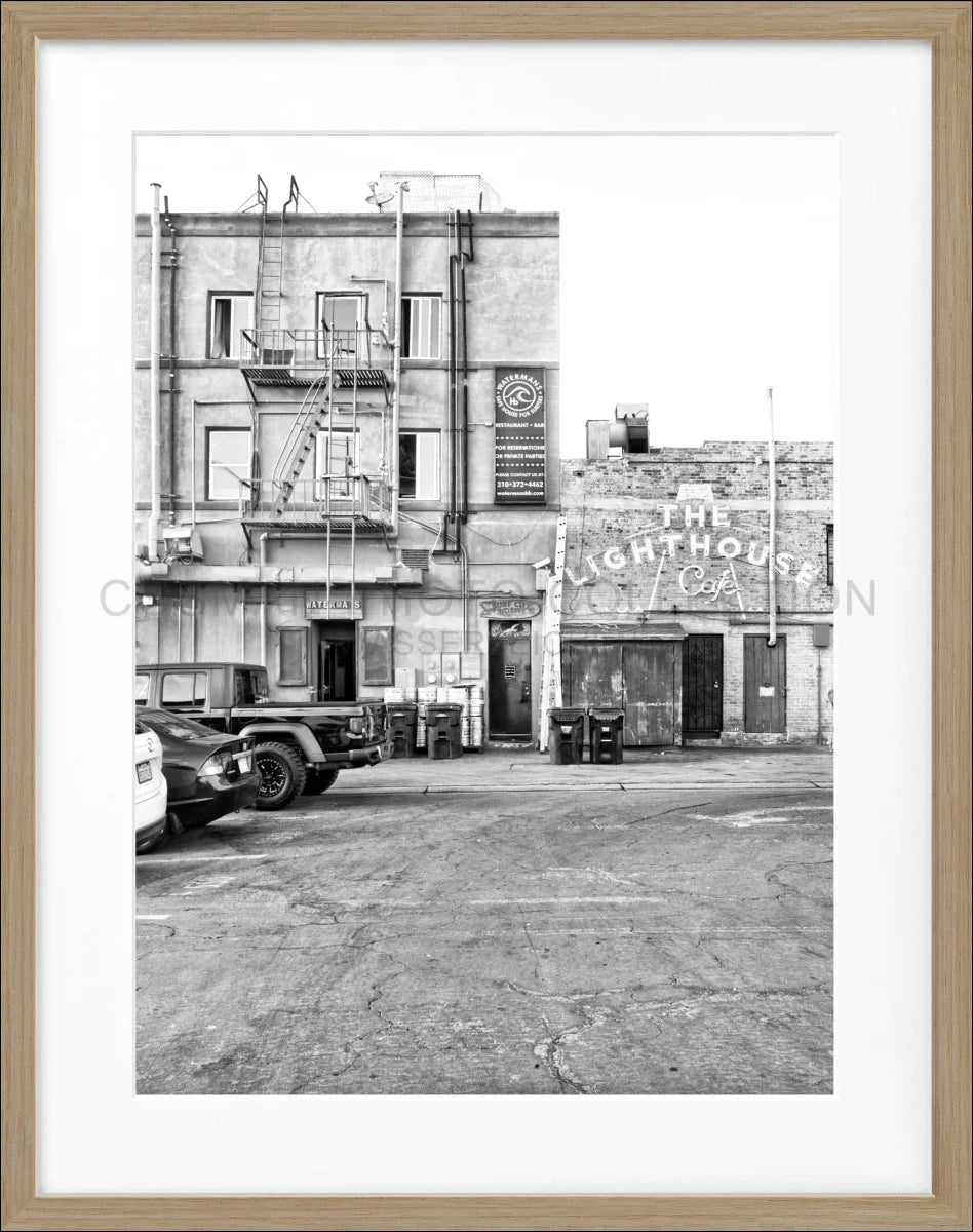 Poster mit Rahmen Kalifornien ’Hermosa Beach’ K159