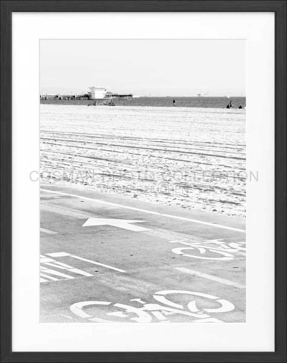 Poster mit Rahmen Kalifornien ’Huntington Beach’ K139