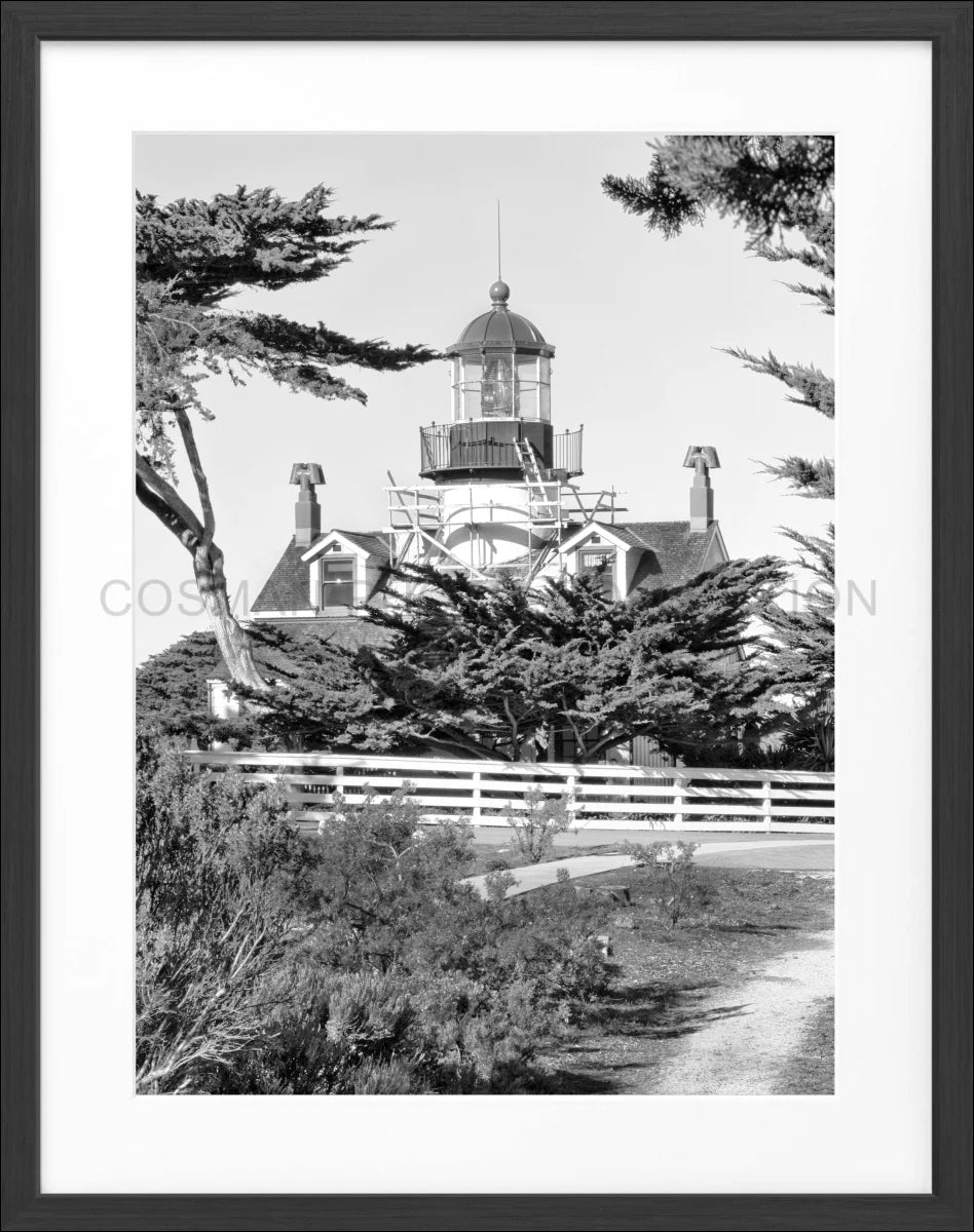 Poster mit Rahmen Kalifornien ’Lighthouse’ L09 - Wandbilder