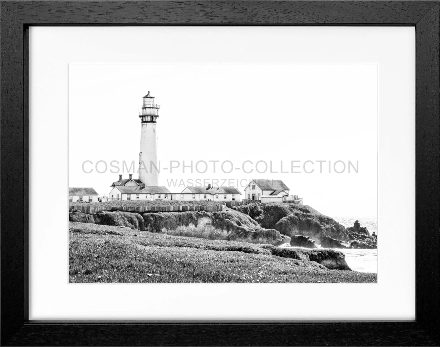 Poster mit Rahmen Kalifornien ’Lighthouse’ L10 - Wandbilder