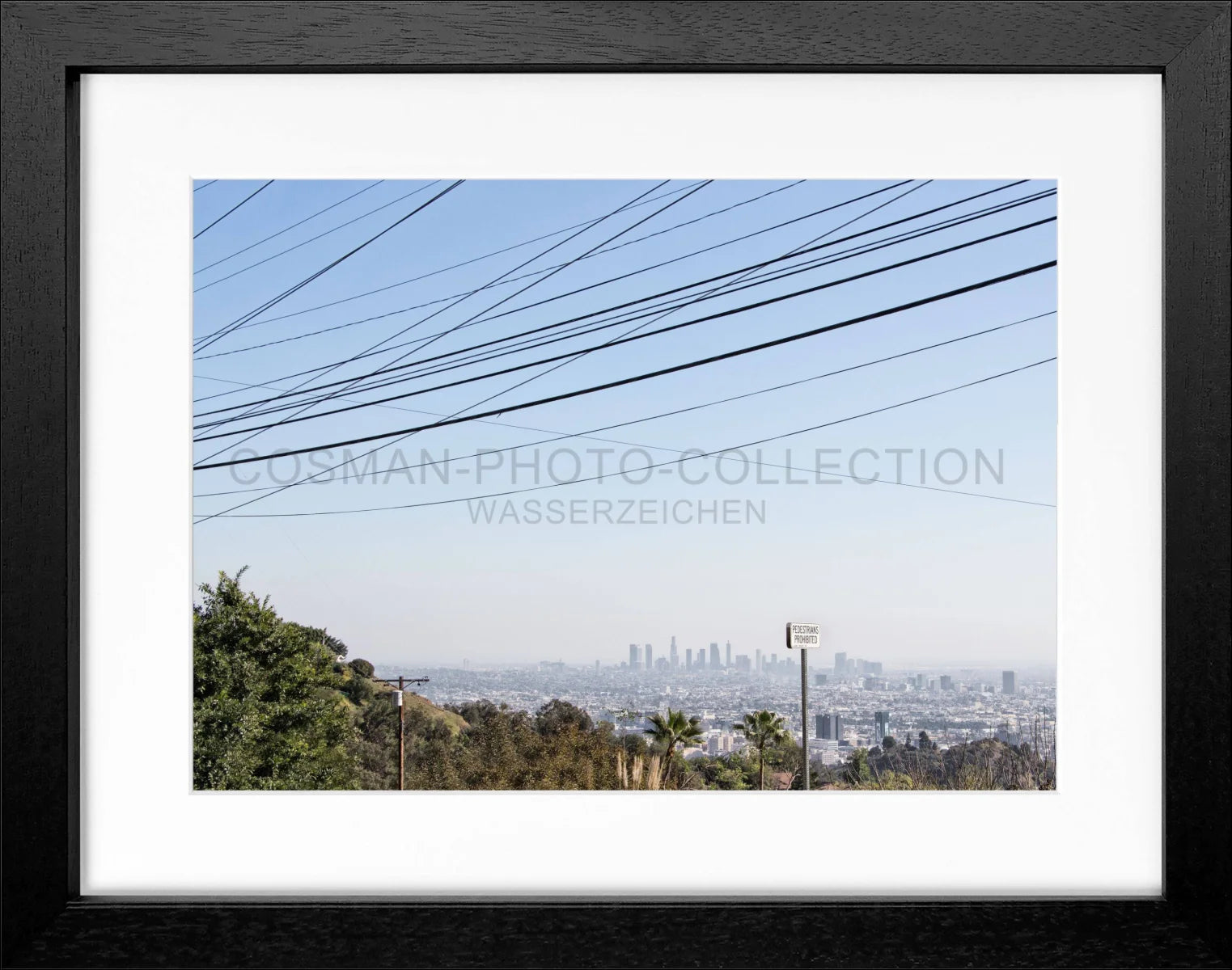 Poster mit Rahmen Kalifornien Los Angeles K138 - Wandbilder