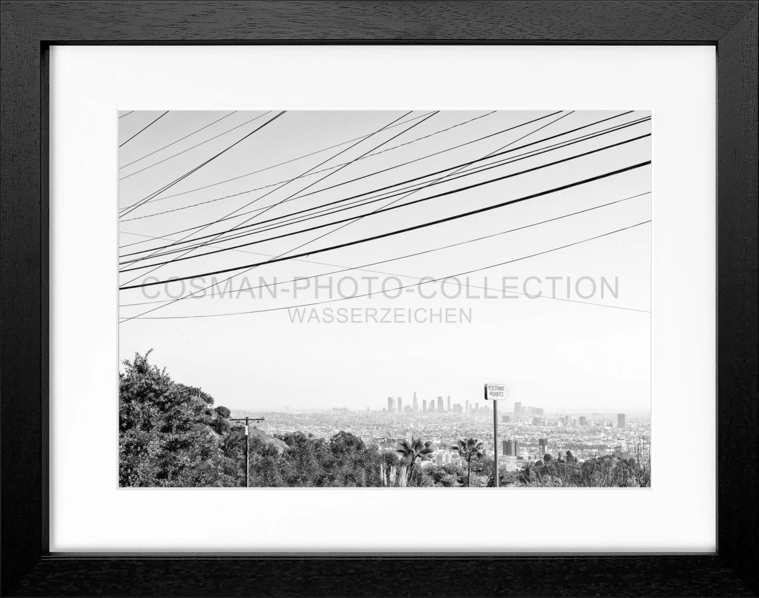 Poster mit Rahmen Kalifornien Los Angeles K138 - Wandbilder