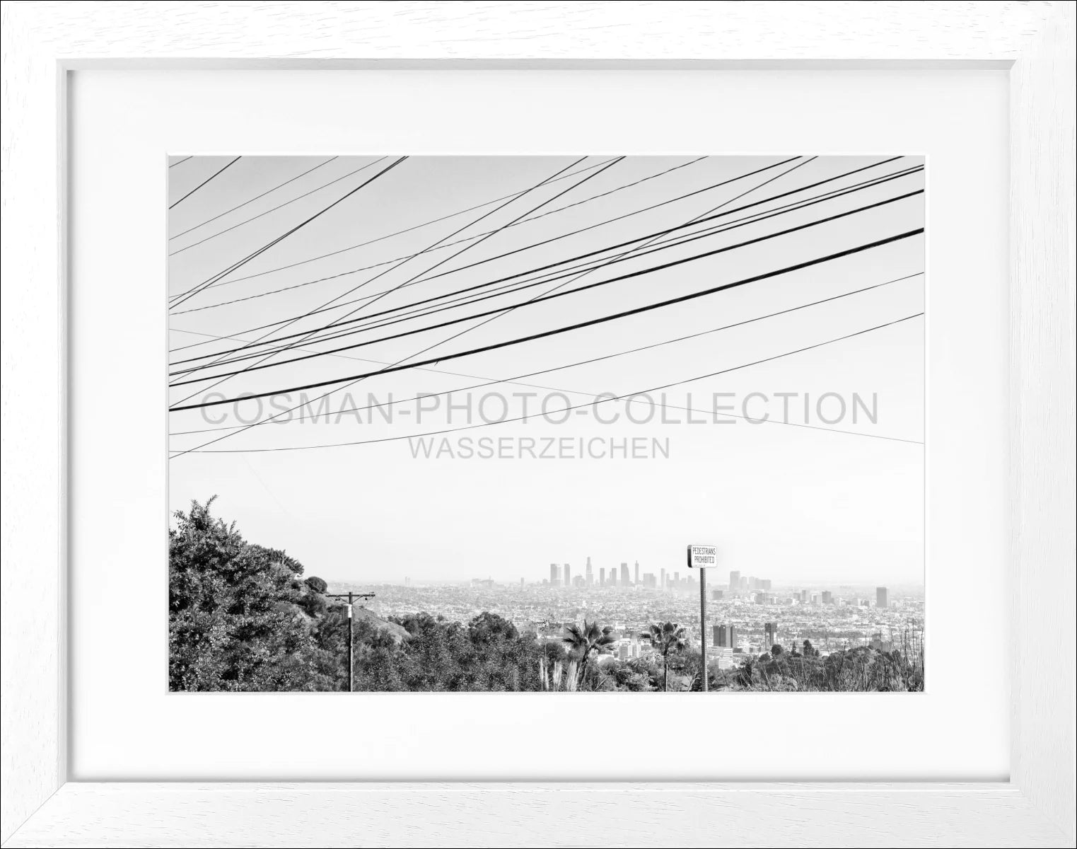 Poster mit Rahmen Kalifornien Los Angeles K138 - Wandbilder