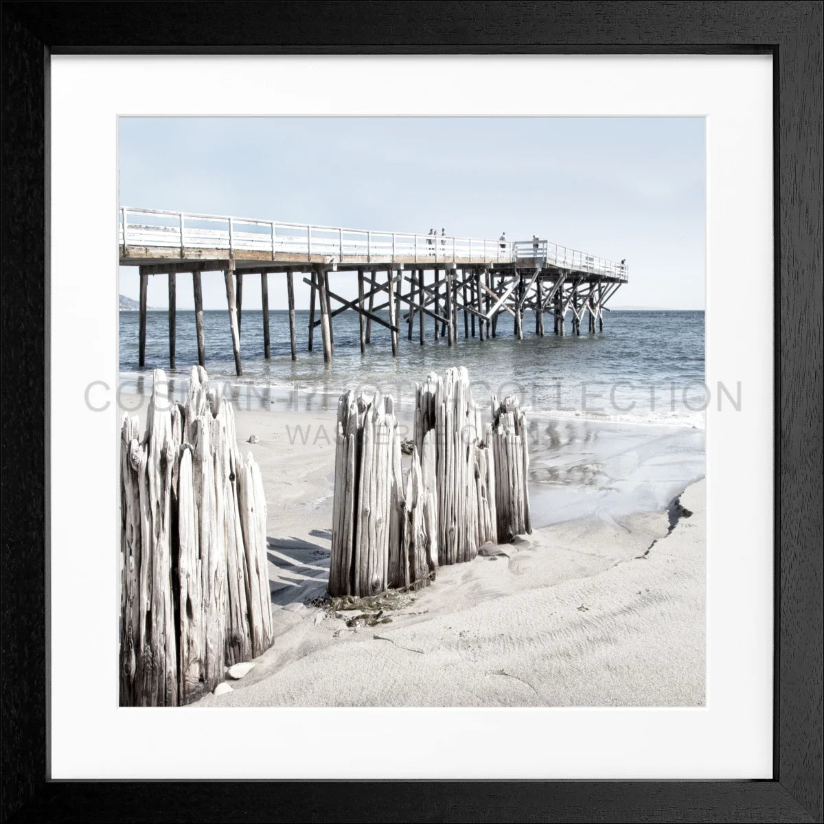 Poster mit Rahmen Kalifornien Malibu Beach K65Q - Wandbilder