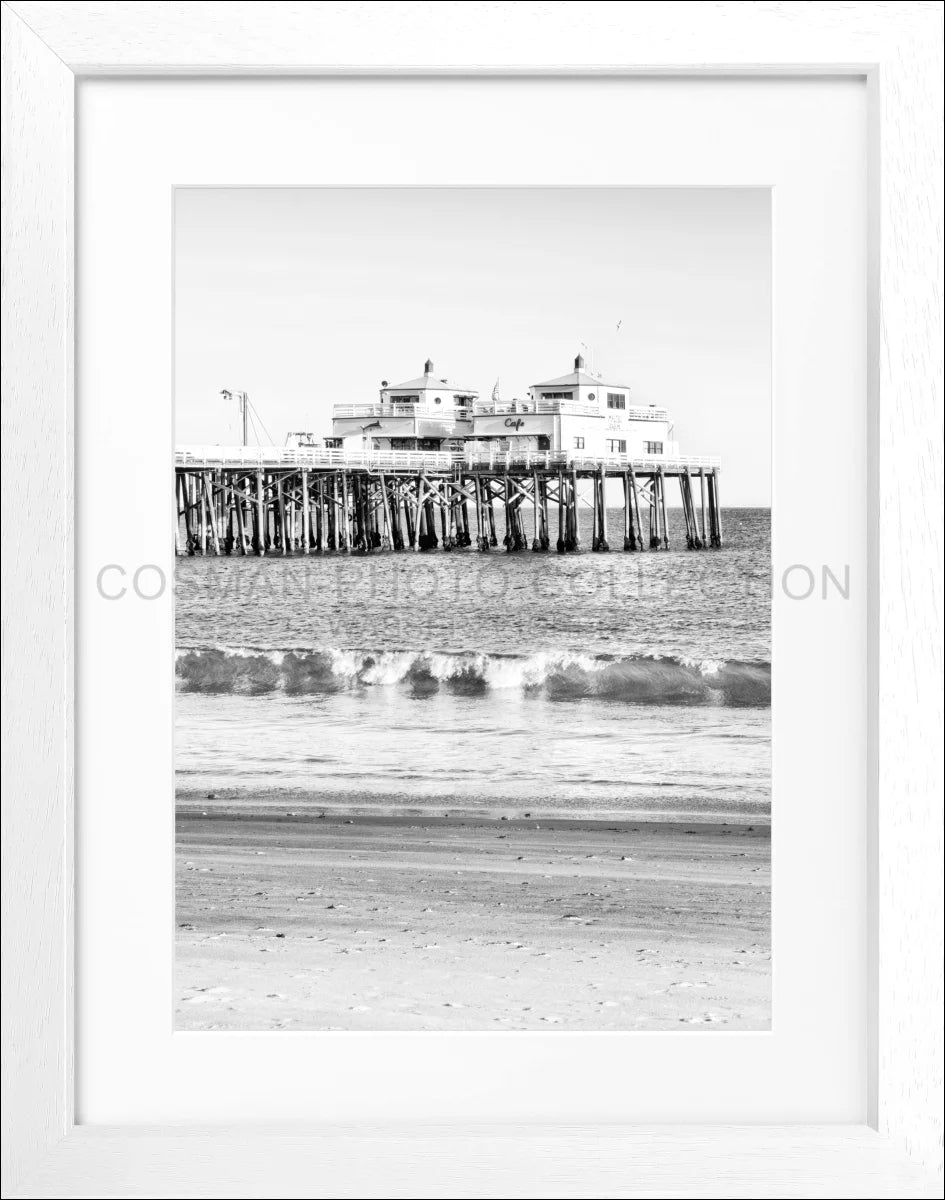 Poster mit Rahmen Kalifornien Malibu Beach ’Pier’ K87