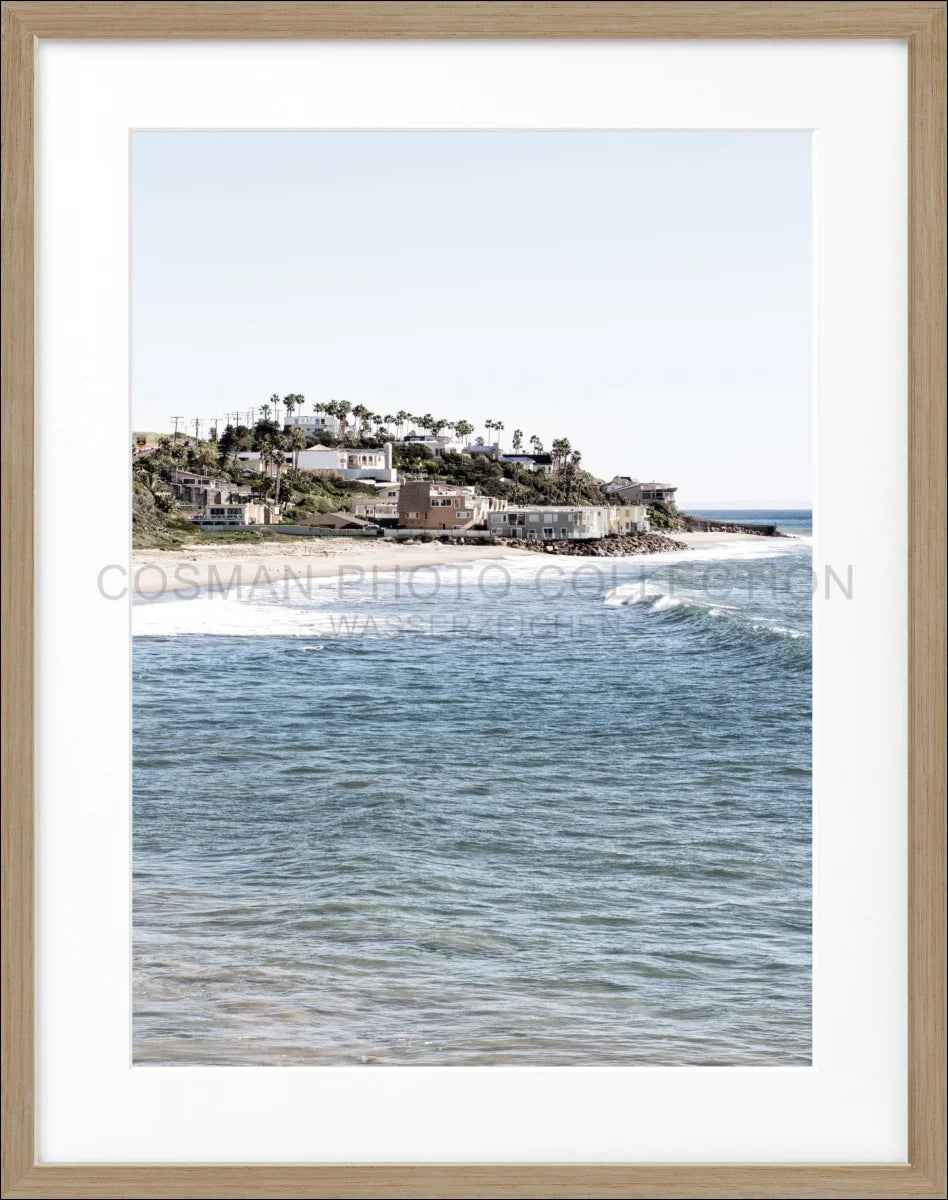 Poster mit Rahmen Kalifornien Malibu K61 - Wandbilder