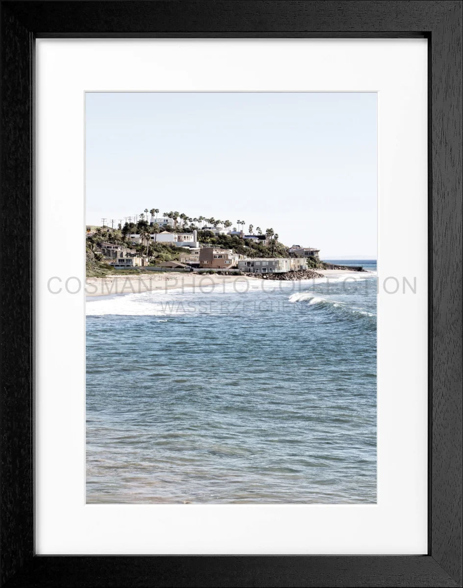 Poster mit Rahmen Kalifornien Malibu K61 - Wandbilder