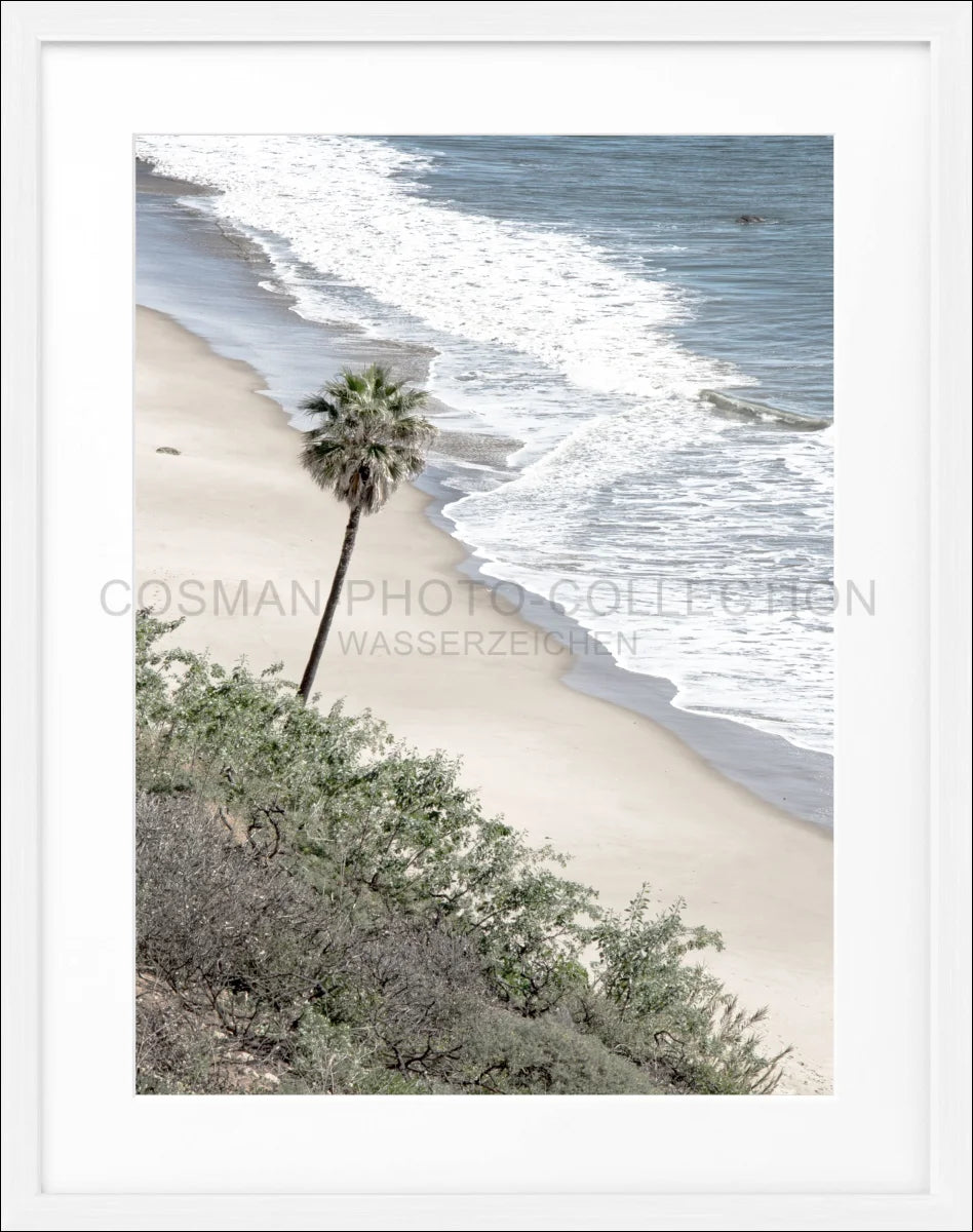 Poster mit Rahmen Kalifornien Malibu K64 - Wandbilder