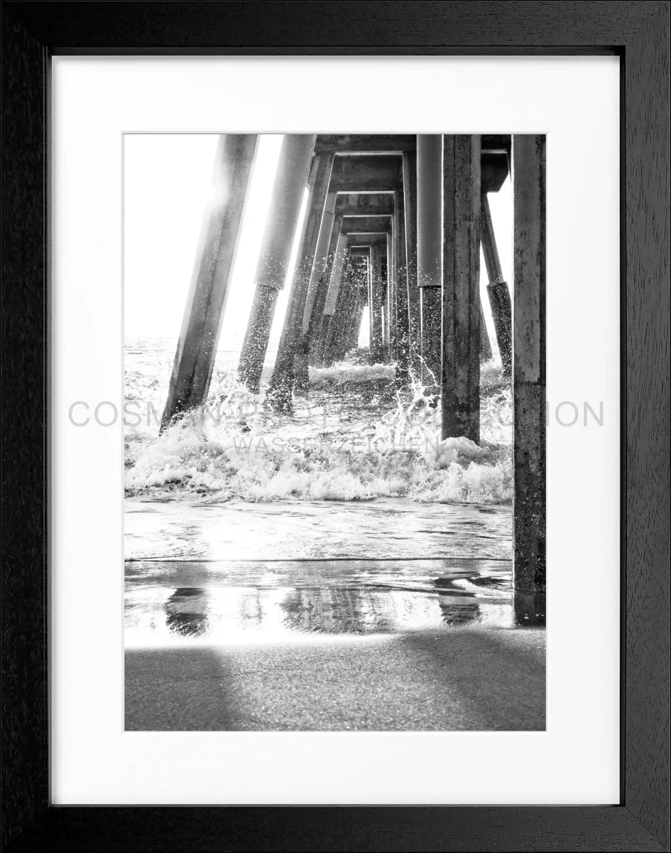 Poster mit Rahmen Kalifornien ’Pier’ K167 - Wandbilder