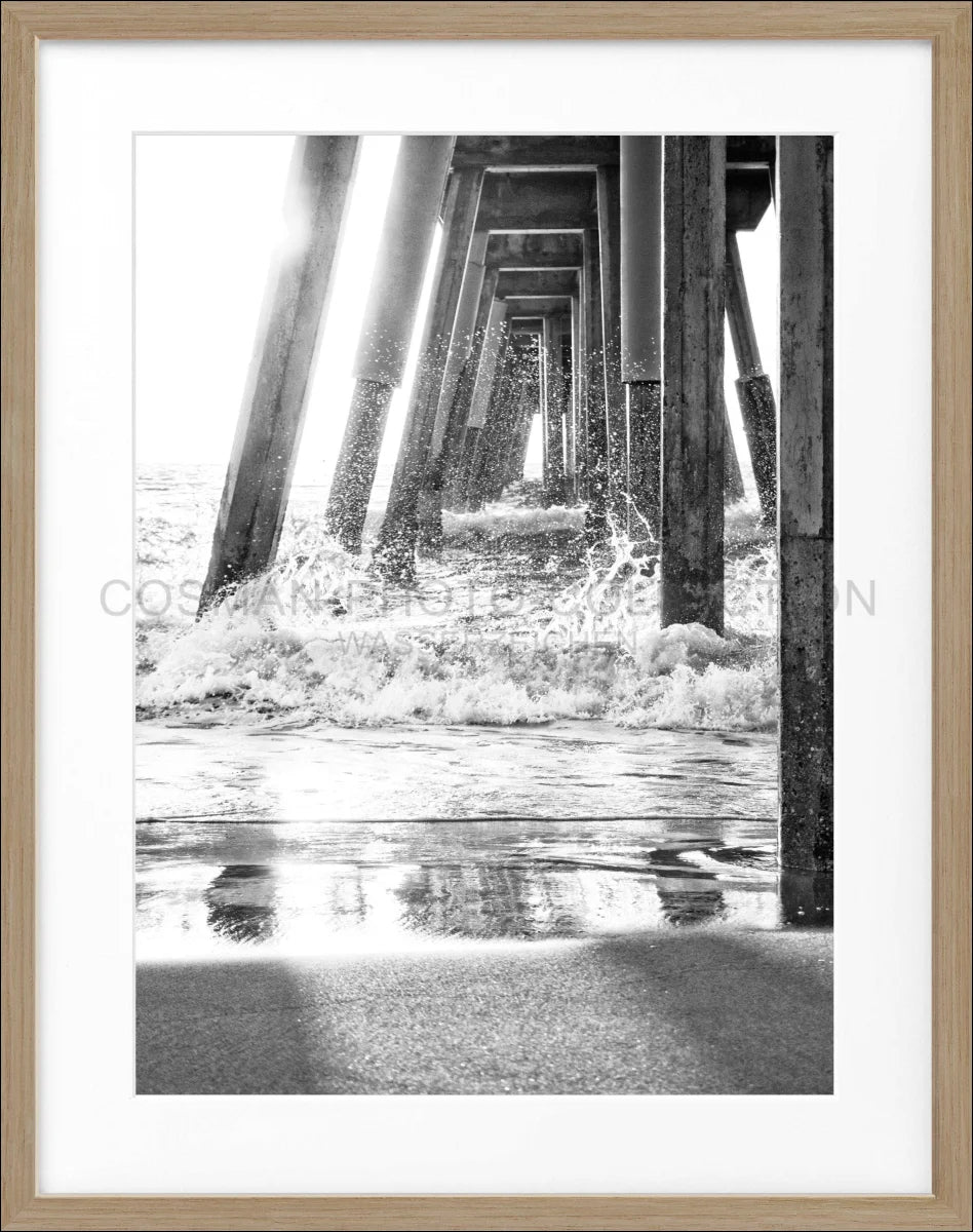 Poster mit Rahmen Kalifornien ’Pier’ K167 - Wandbilder