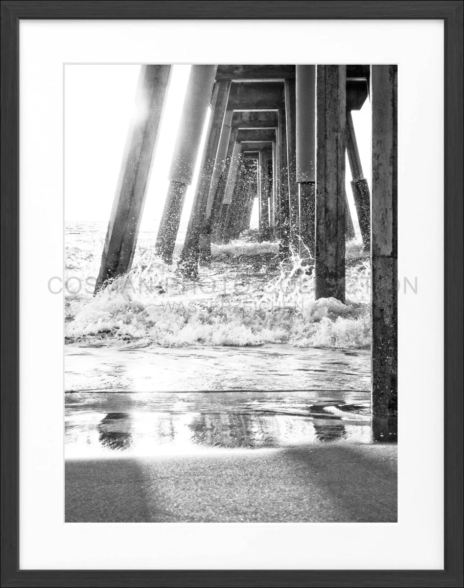 Poster mit Rahmen Kalifornien ’Pier’ K167 - Wandbilder