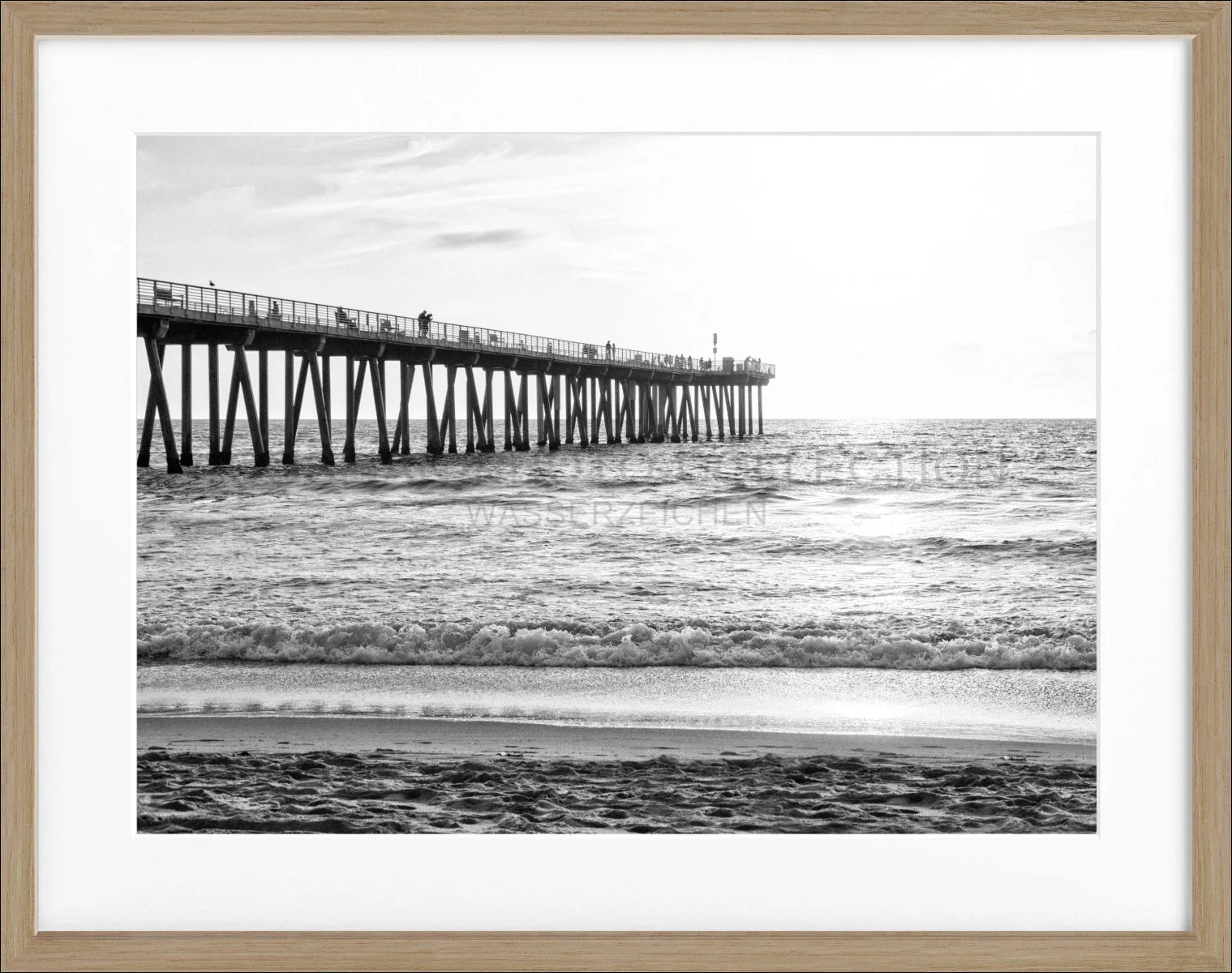 Poster mit Rahmen Kalifornien ’Pier’ K171 - Wandbilder