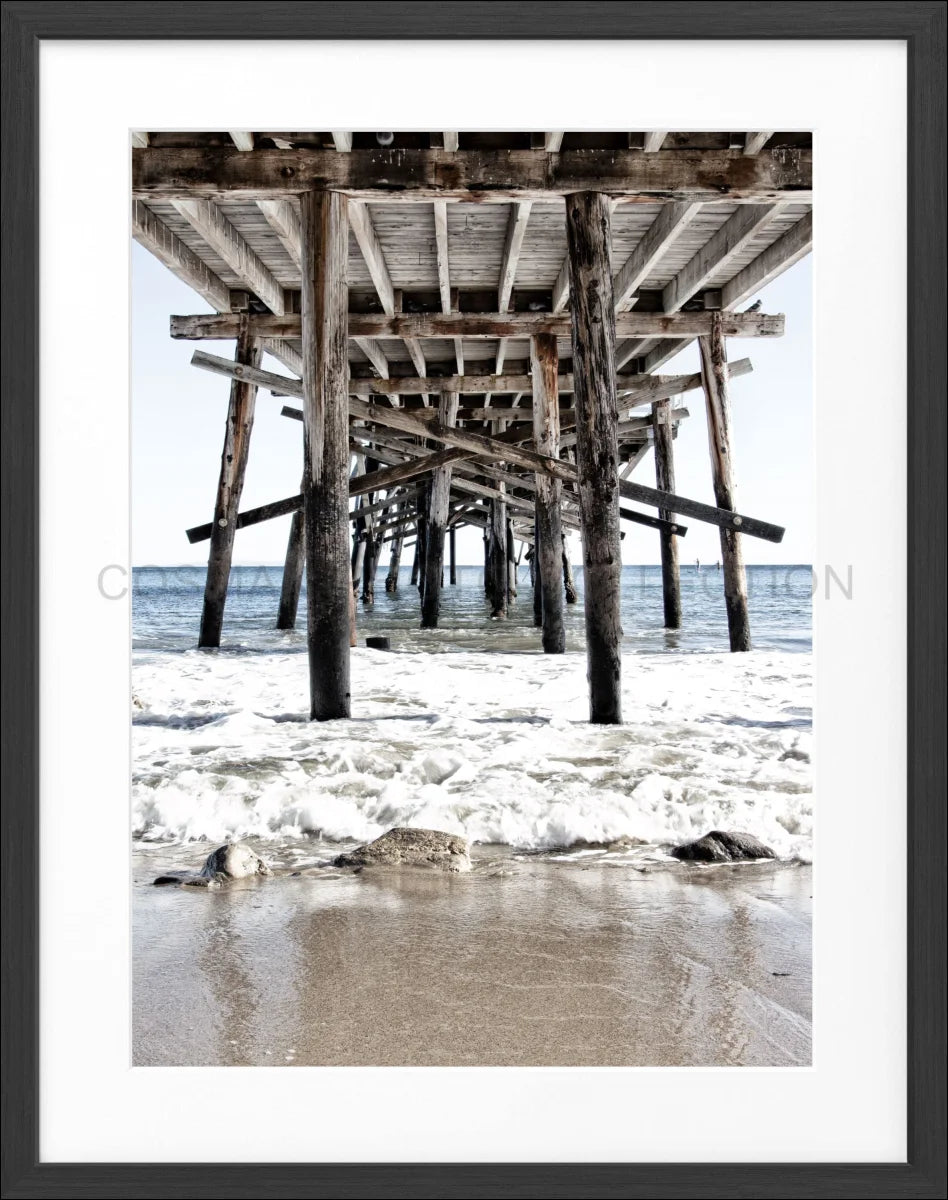 Poster mit Rahmen Kalifornien ’Pier’ K85 - Wandbilder