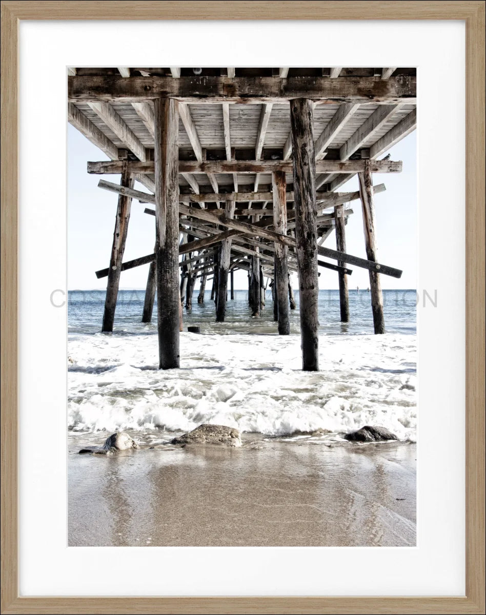 Poster mit Rahmen Kalifornien ’Pier’ K85 - Wandbilder
