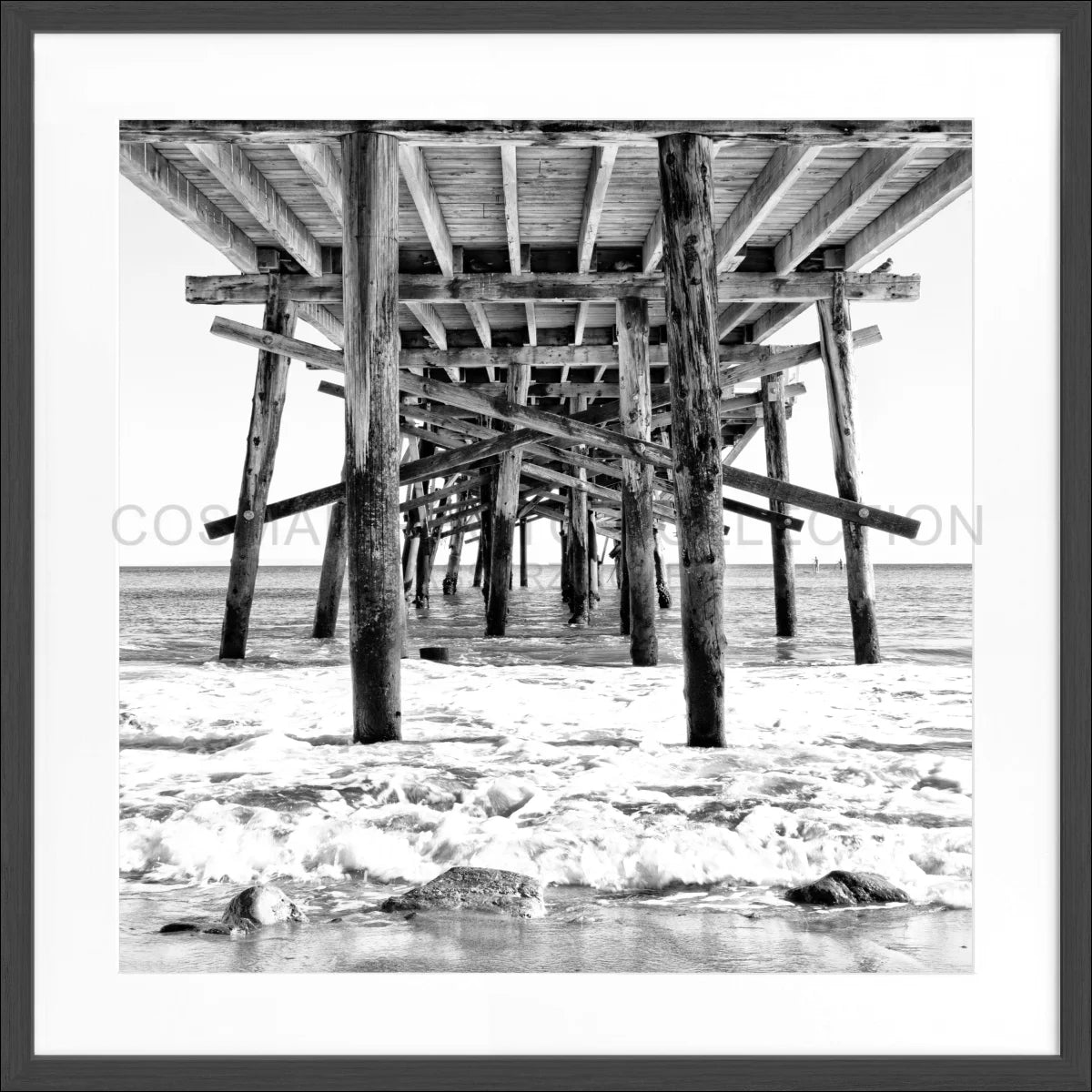 Poster mit Rahmen Kalifornien ’Pier’ K85Q - Wandbilder