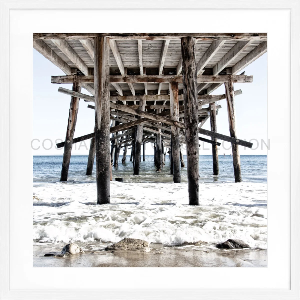 Poster mit Rahmen Kalifornien ’Pier’ K85Q - Wandbilder