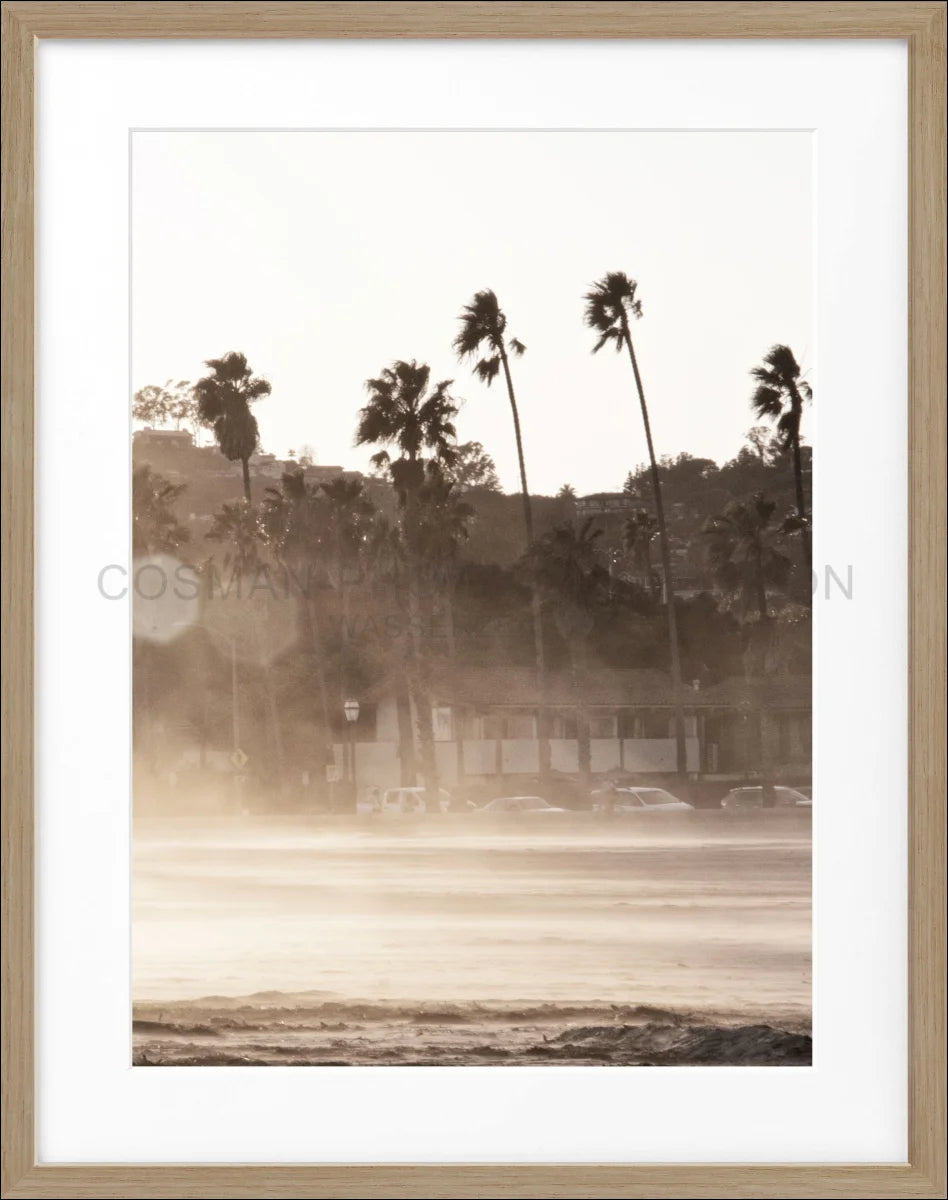 Poster mit Rahmen Kalifornien Santa Barbara K17 - Wandbilder