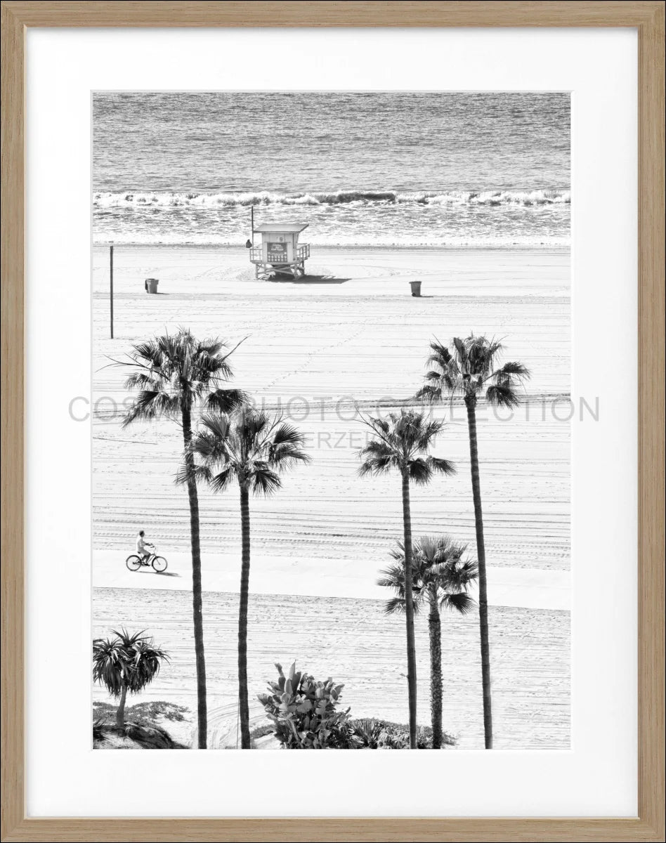 Poster mit Rahmen Kalifornien Santa Monica ’Beach’ K135