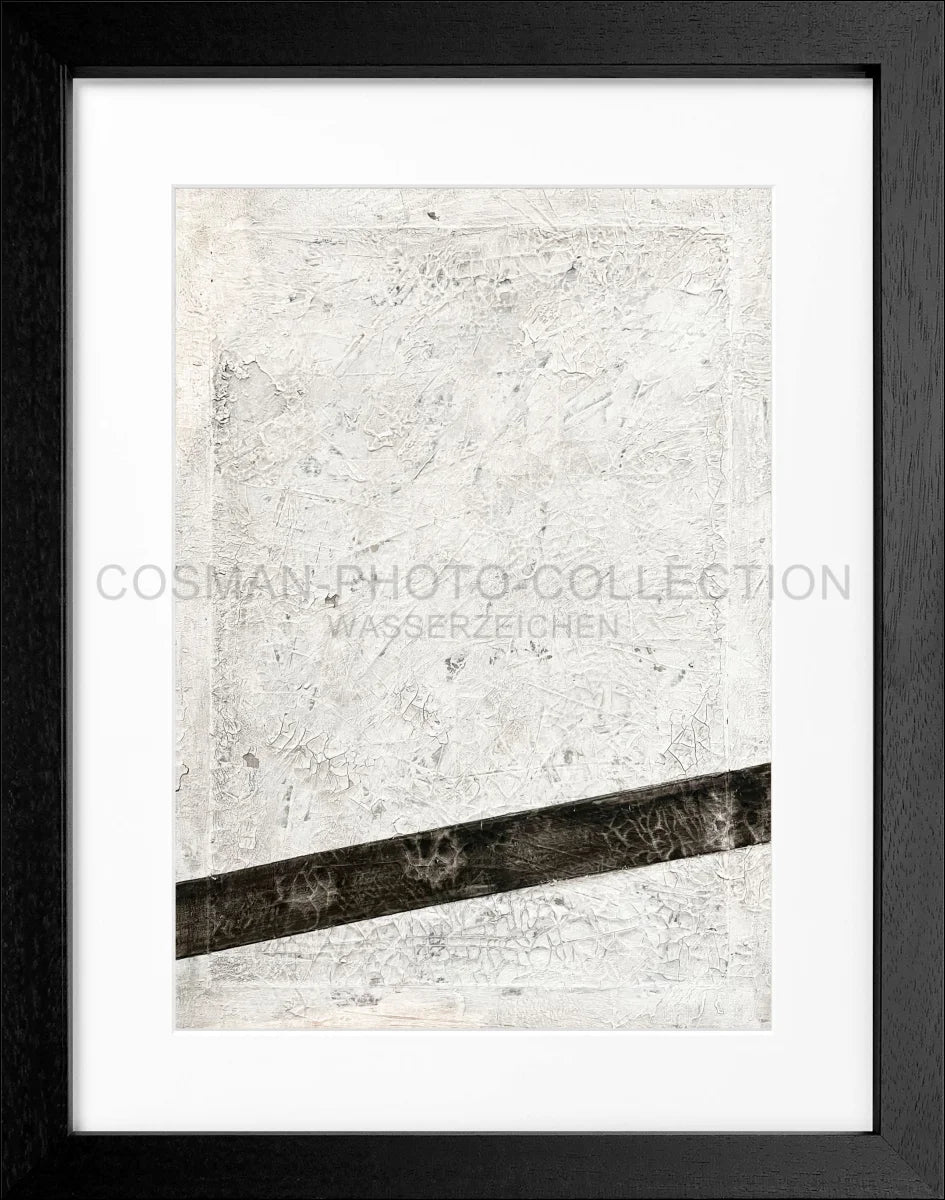 Poster mit Rahmen Kunst ’Black Line’ GM83 - Wandbilder