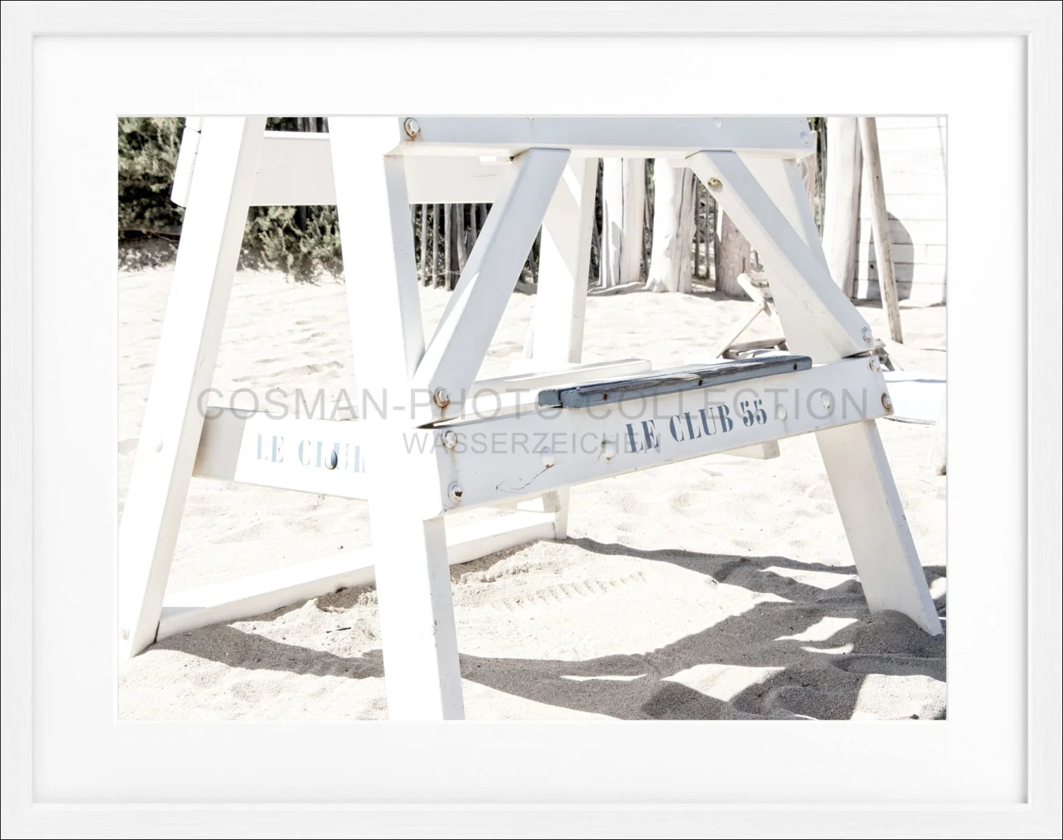 Poster mit Rahmen ’Le Club 55’ Saint Tropez ST31