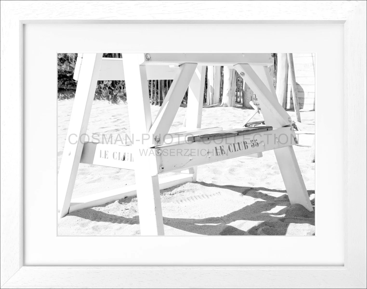 Poster mit Rahmen ’Le Club 55’ Saint Tropez ST31