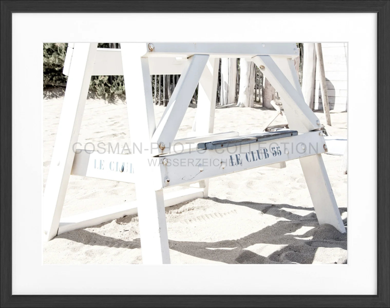 Poster mit Rahmen ’Le Club 55’ Saint Tropez ST31