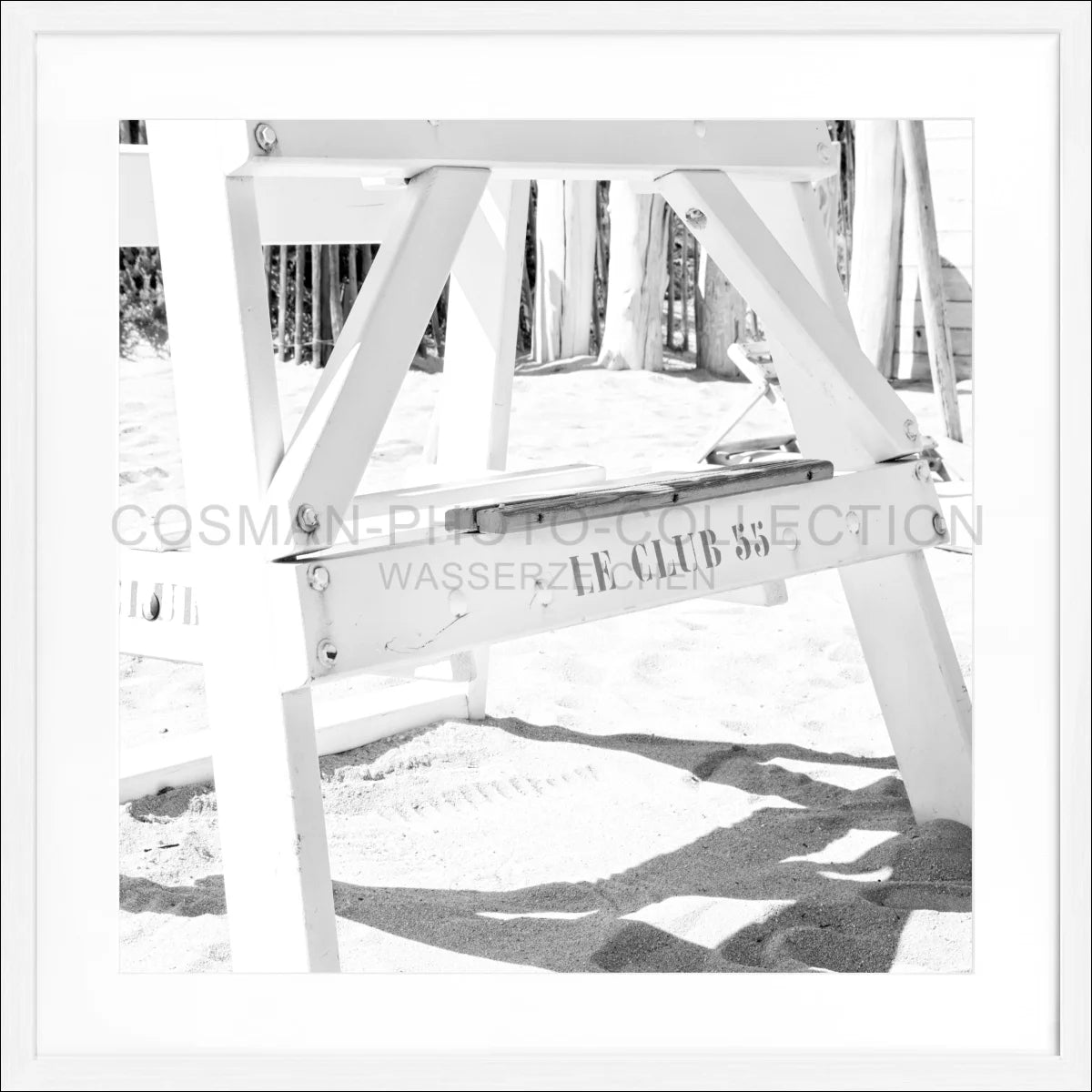 Poster mit Rahmen ’Le Club 55’ Saint Tropez ST31Q