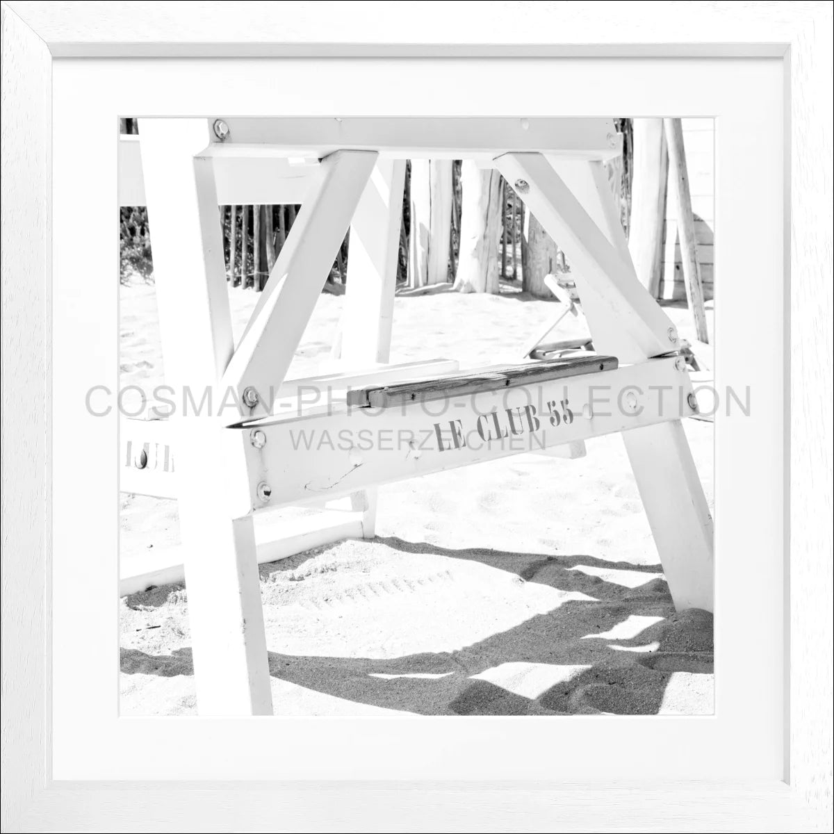 Poster mit Rahmen ’Le Club 55’ Saint Tropez ST31Q