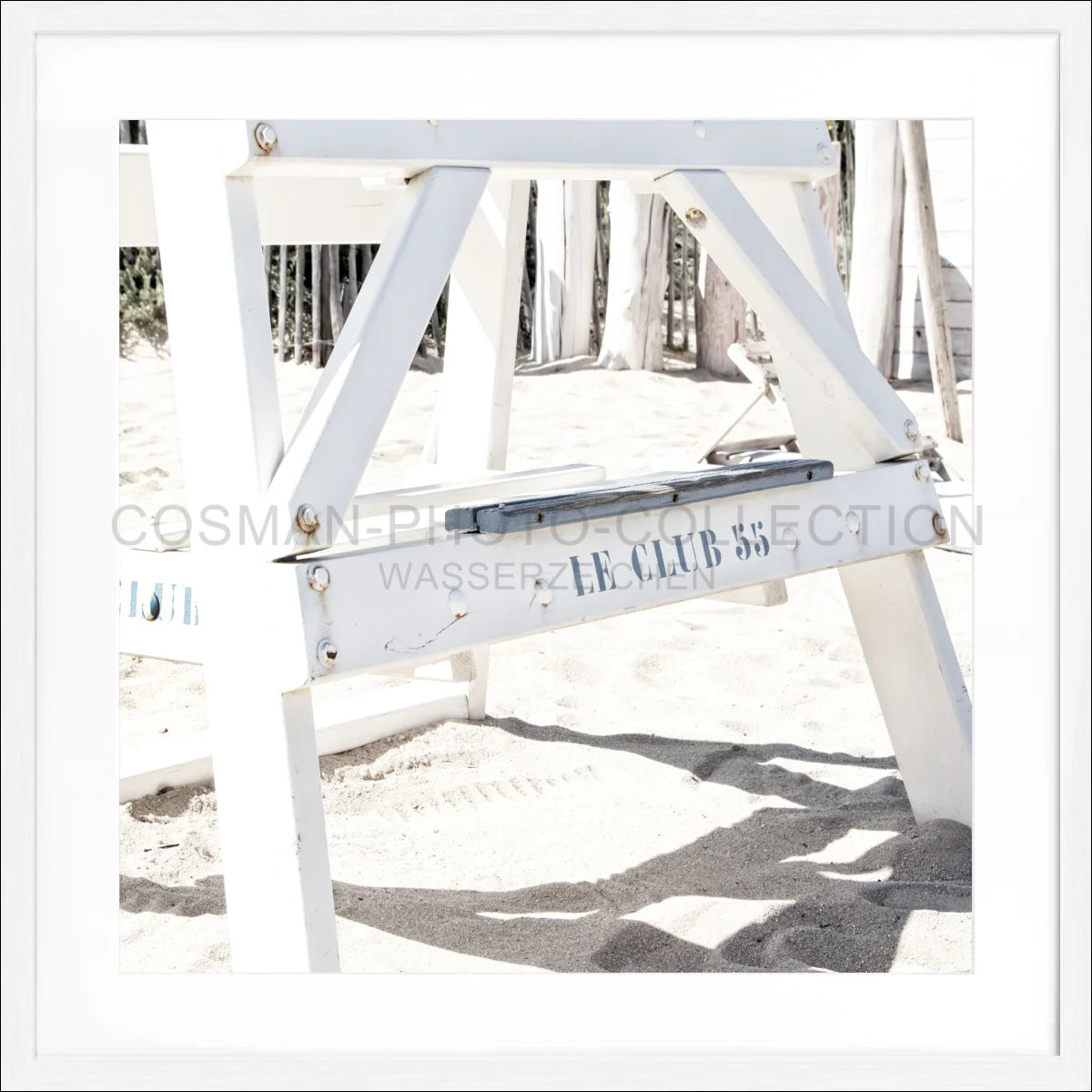 Poster mit Rahmen ’Le Club 55’ Saint Tropez ST31Q