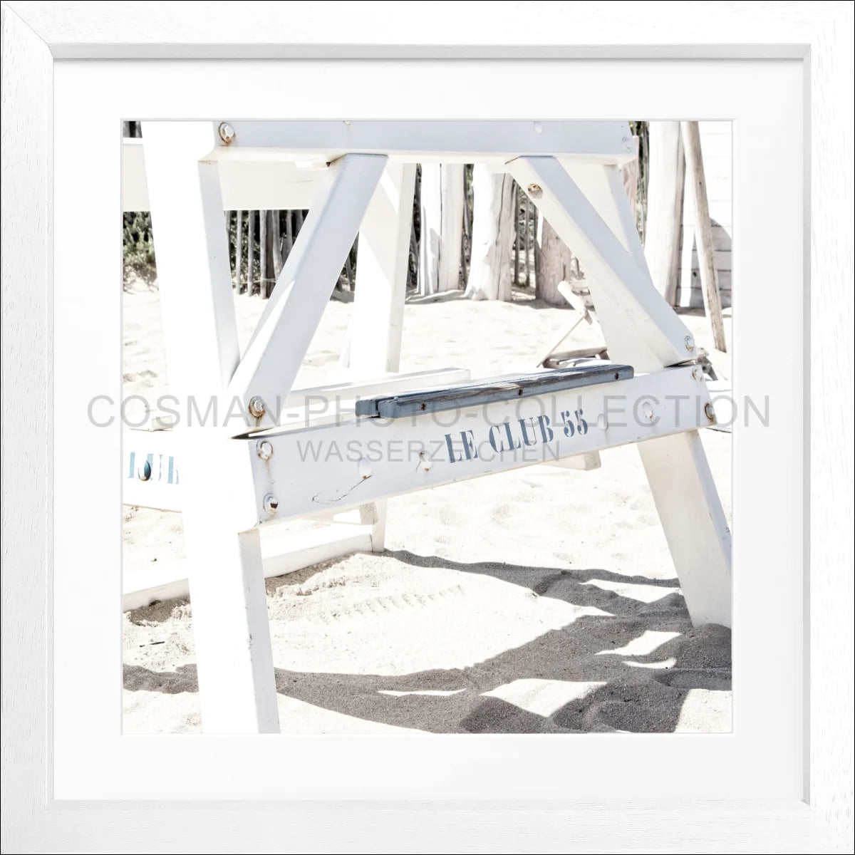 Poster mit Rahmen ’Le Club 55’ Saint Tropez ST31Q