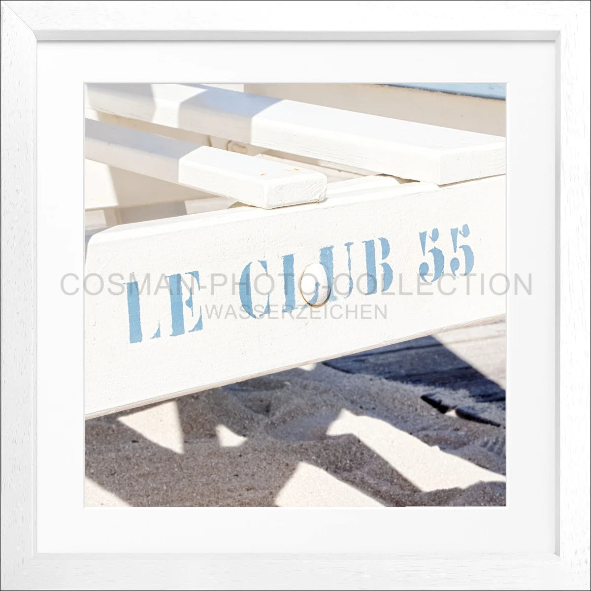 Poster mit Rahmen ’Le Club 55’ Saint Tropez ST41Q