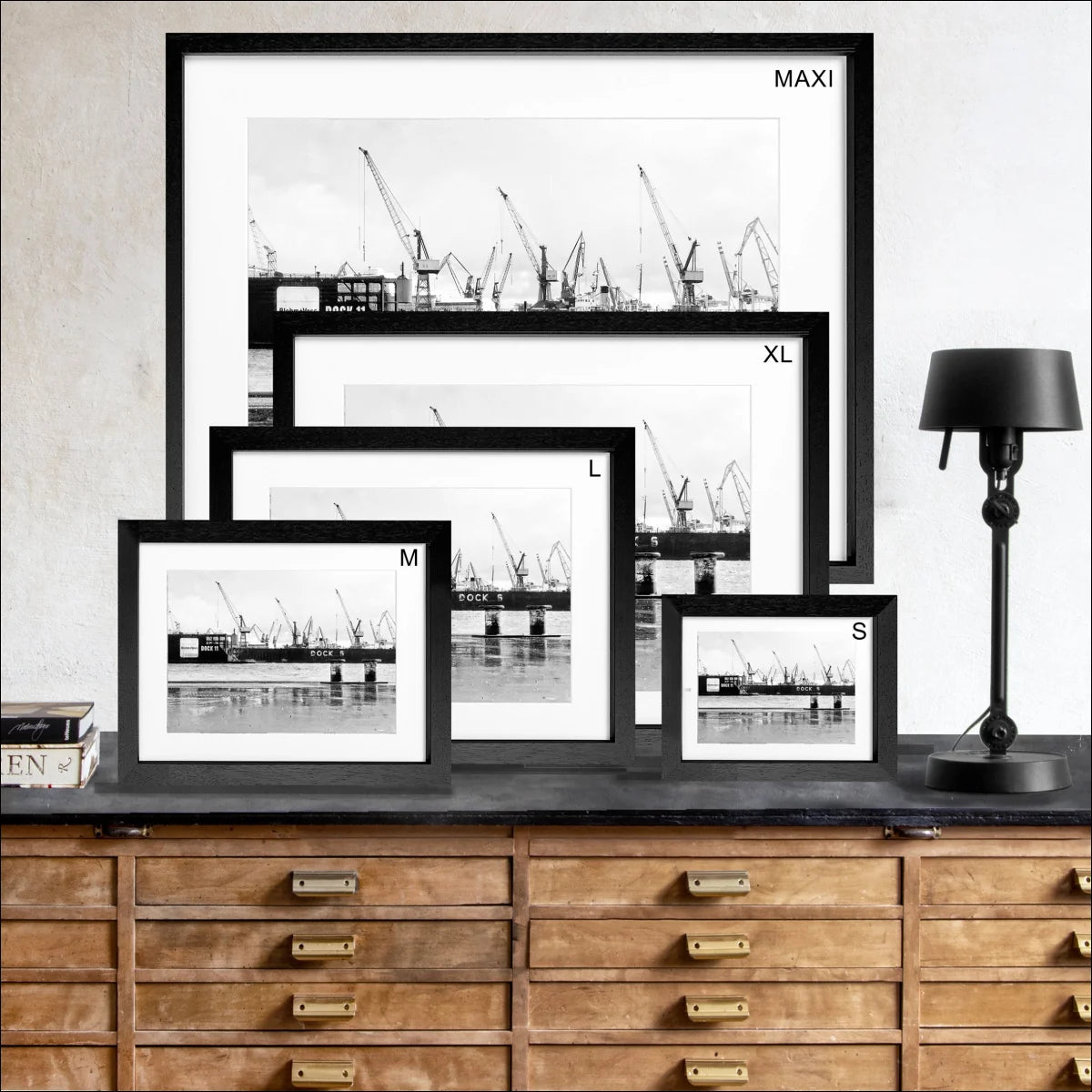 Poster mit Rahmen Mercedes - Wandbilder