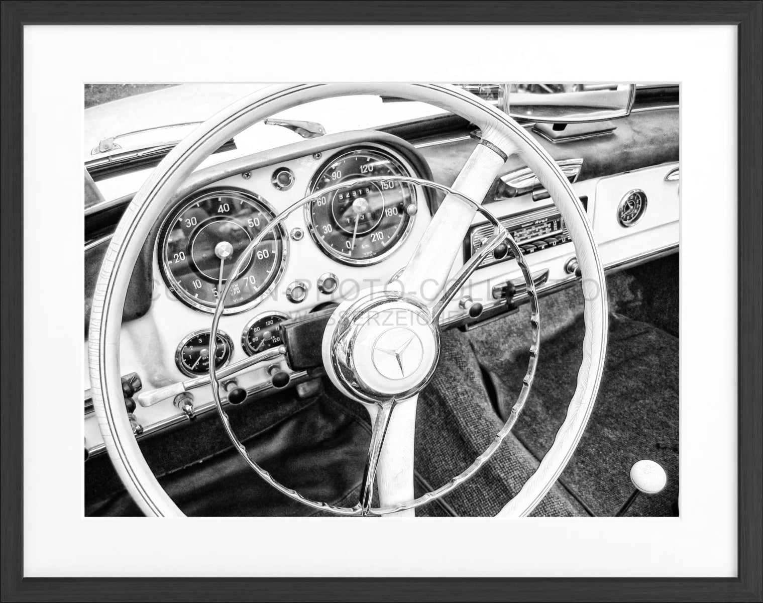 Poster mit Rahmen Mercedes - Wandbilder