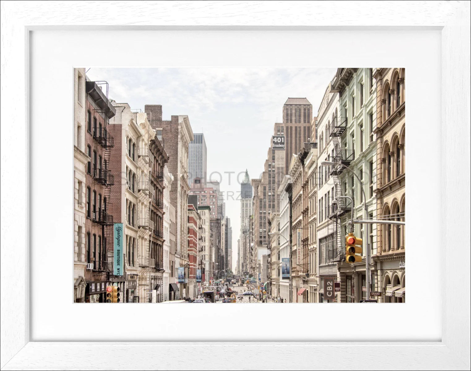 Poster mit Rahmen New York ’Broadway’ NY86 - Wandbilder